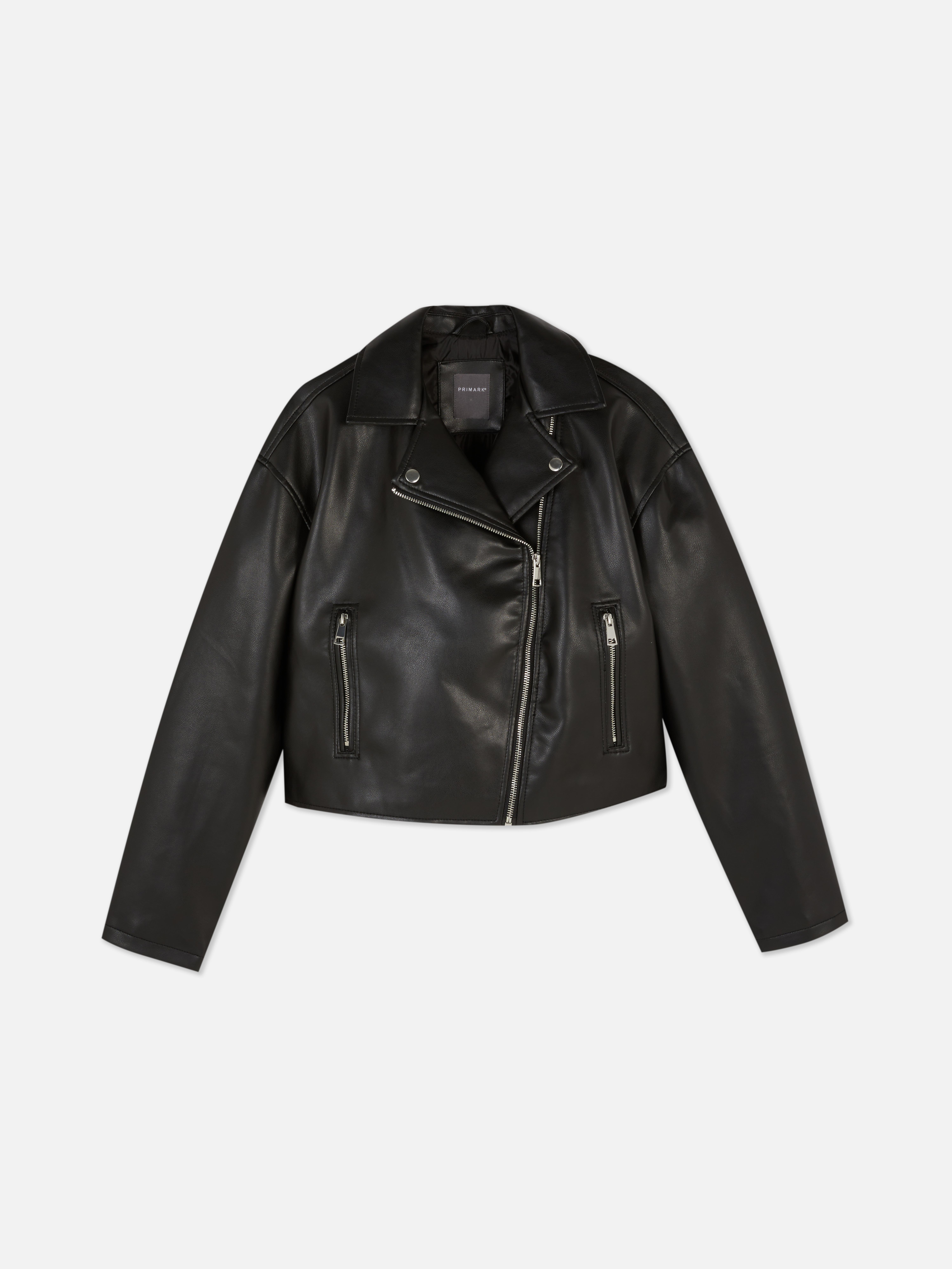 Essential Biker Jacket - Black