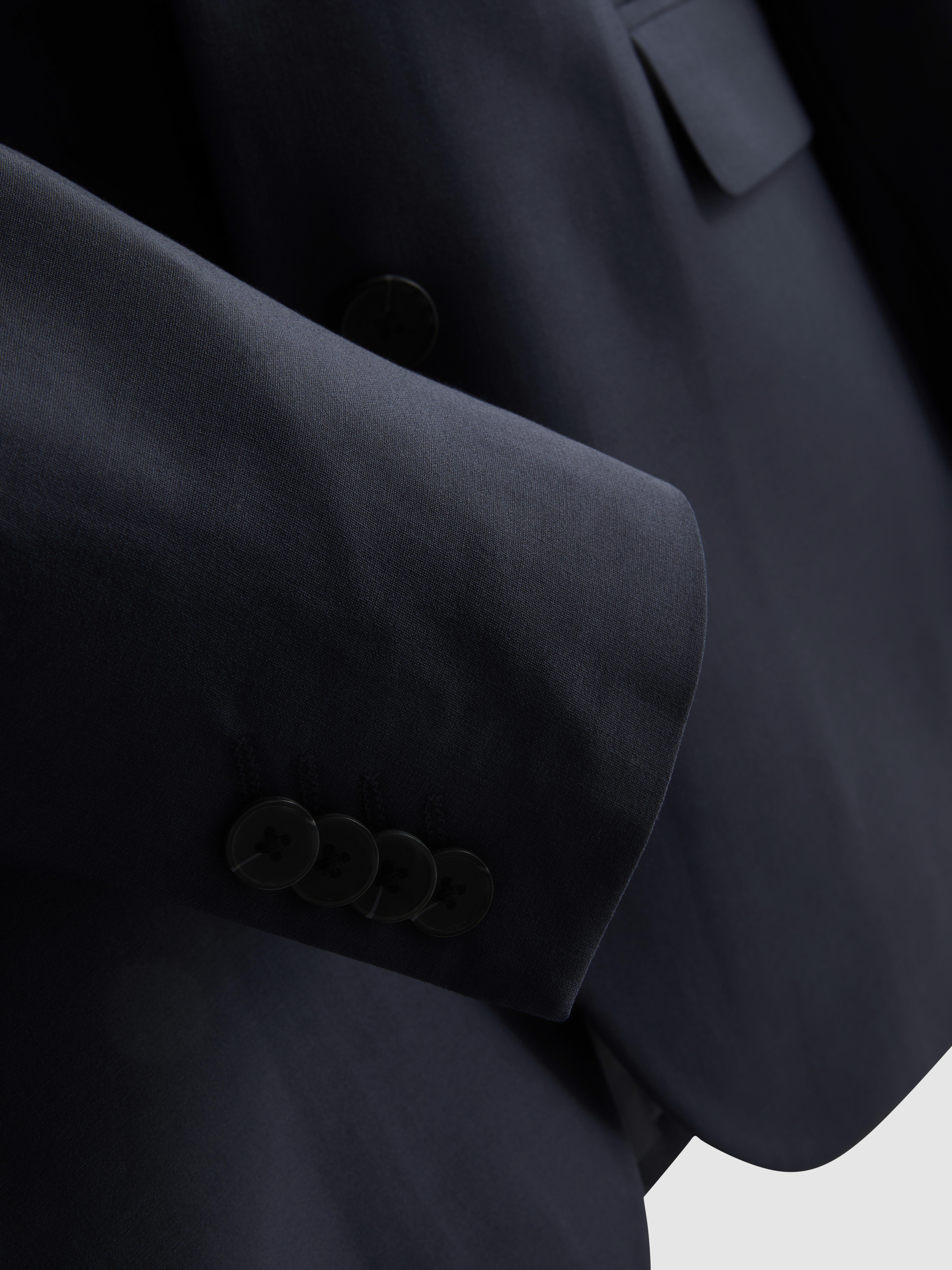 Regular Fit Suit Jacket - Navy