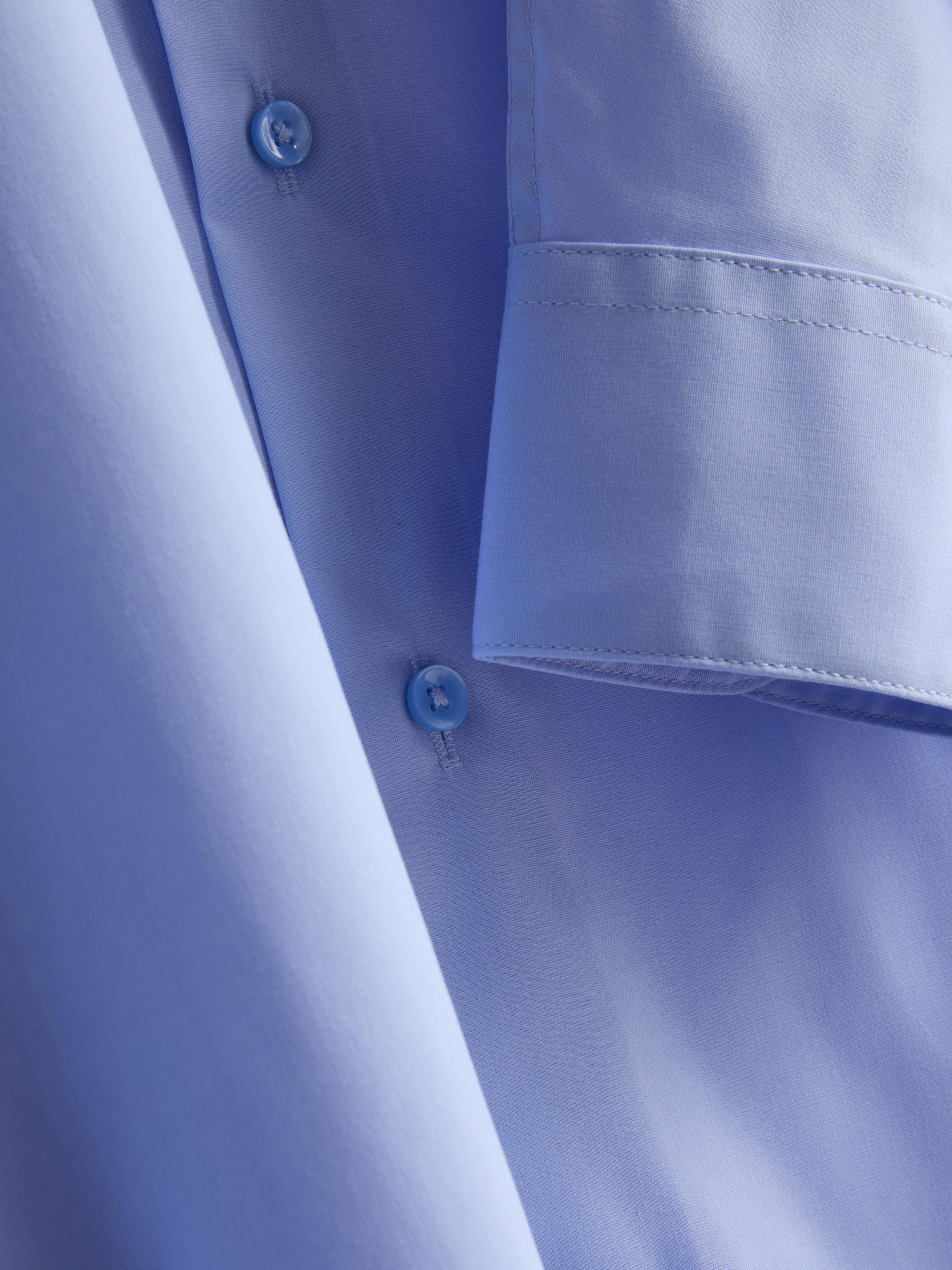 Stretch Regular Fit Shirt - Blue