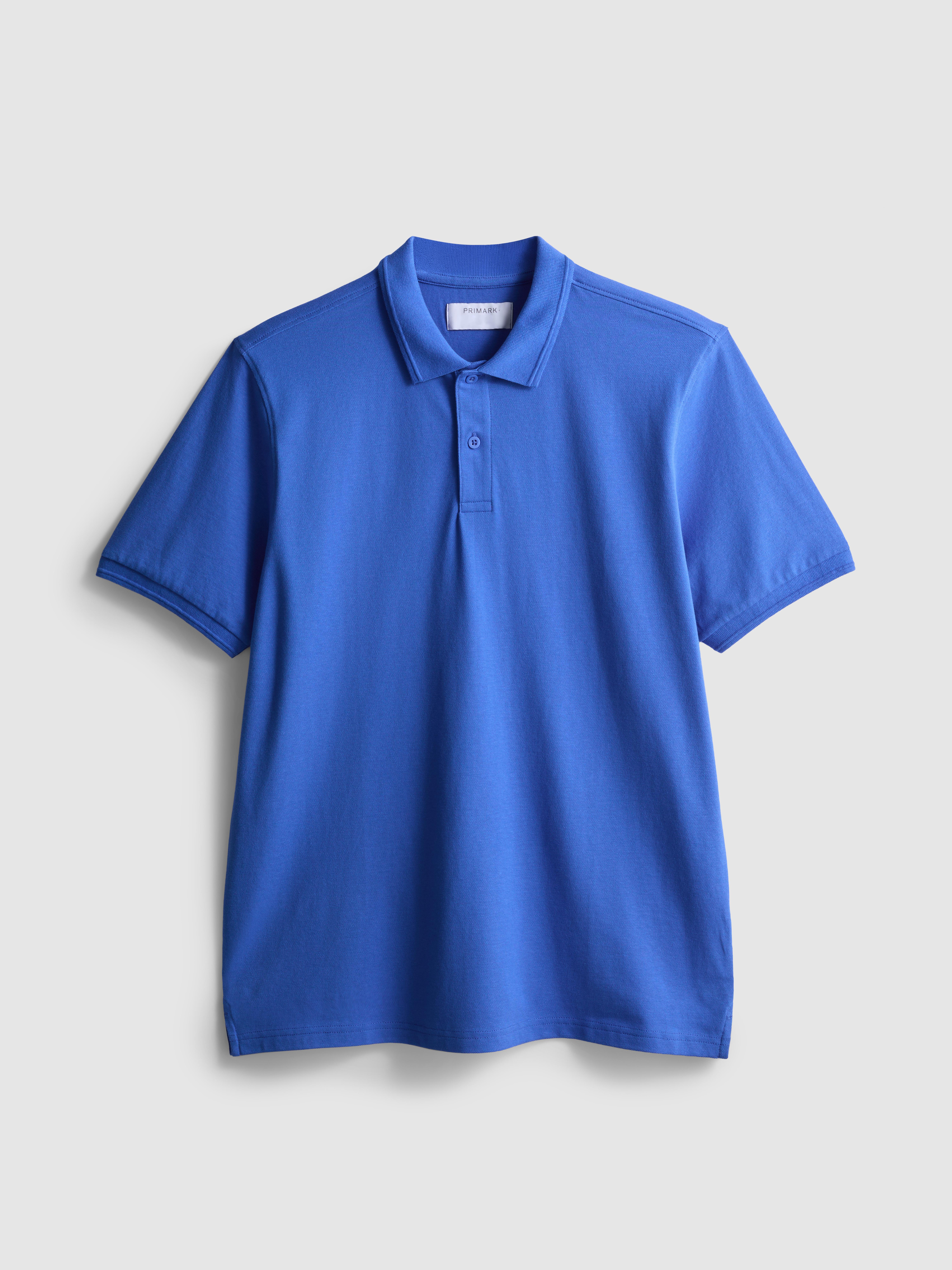 Essential Stretch Polo Shirt - Blue