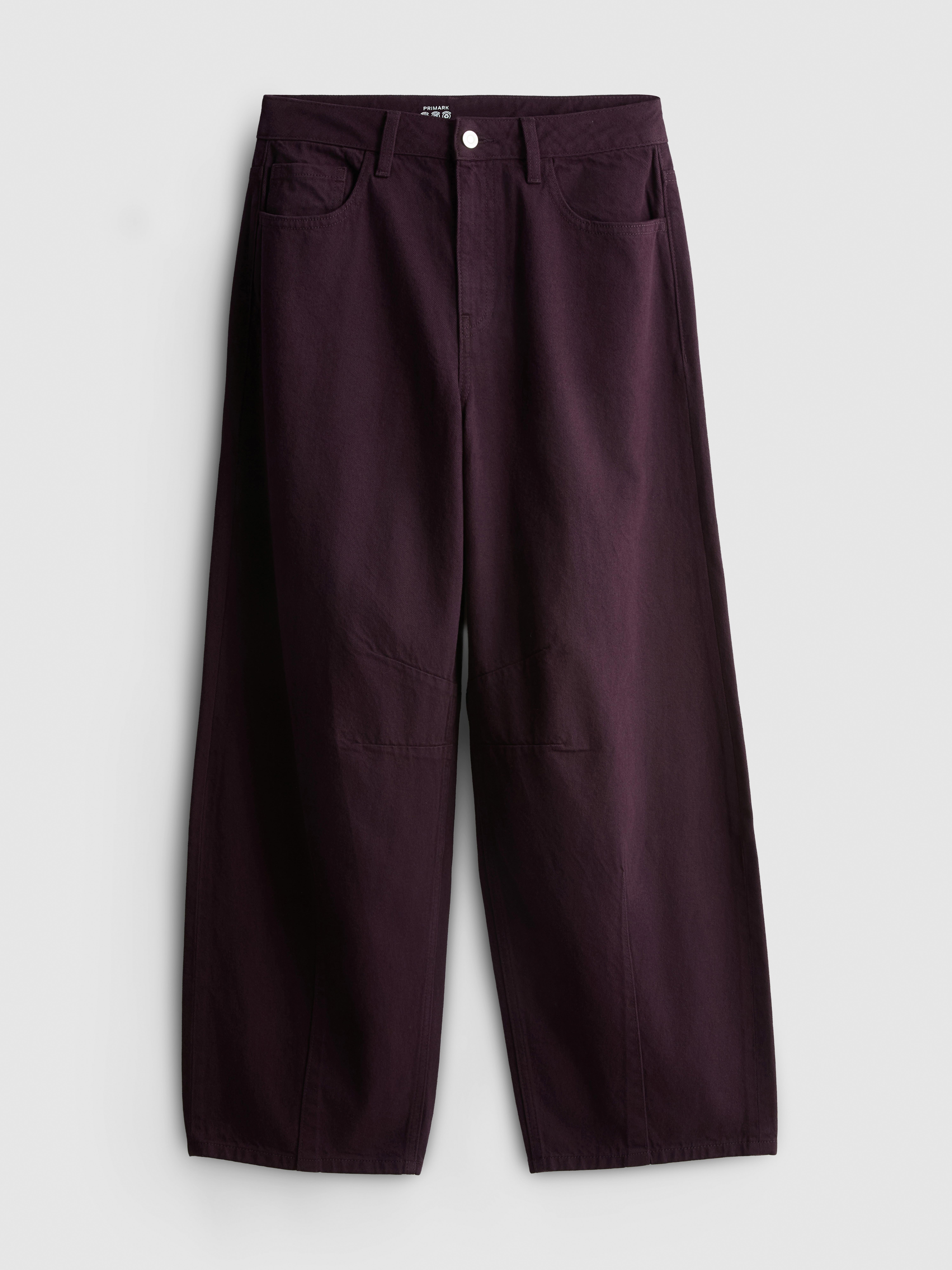 Paula Echevarría Curve Baggy Jeans - Plum