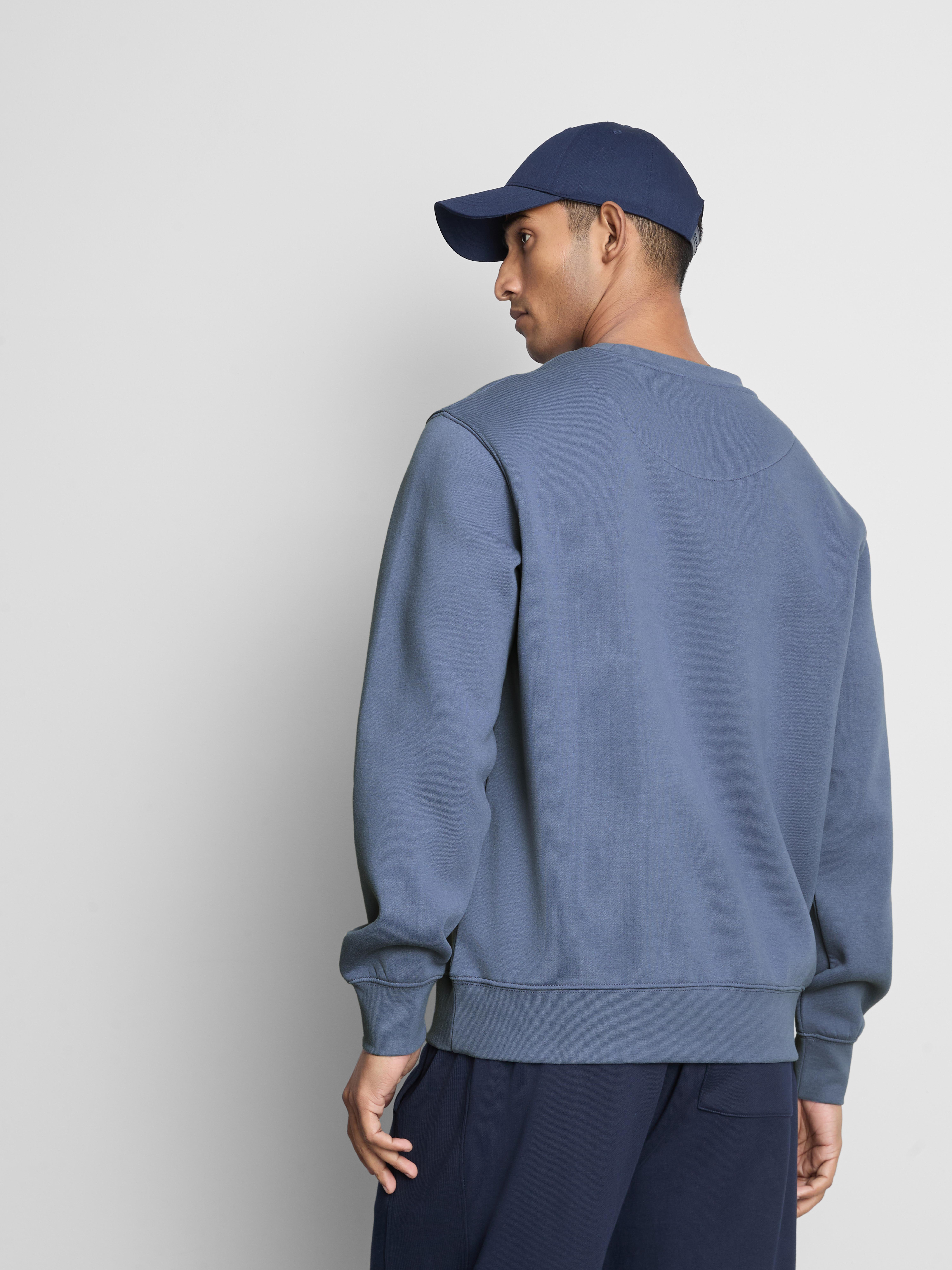 Regular Fit Sweatshirt - Blue