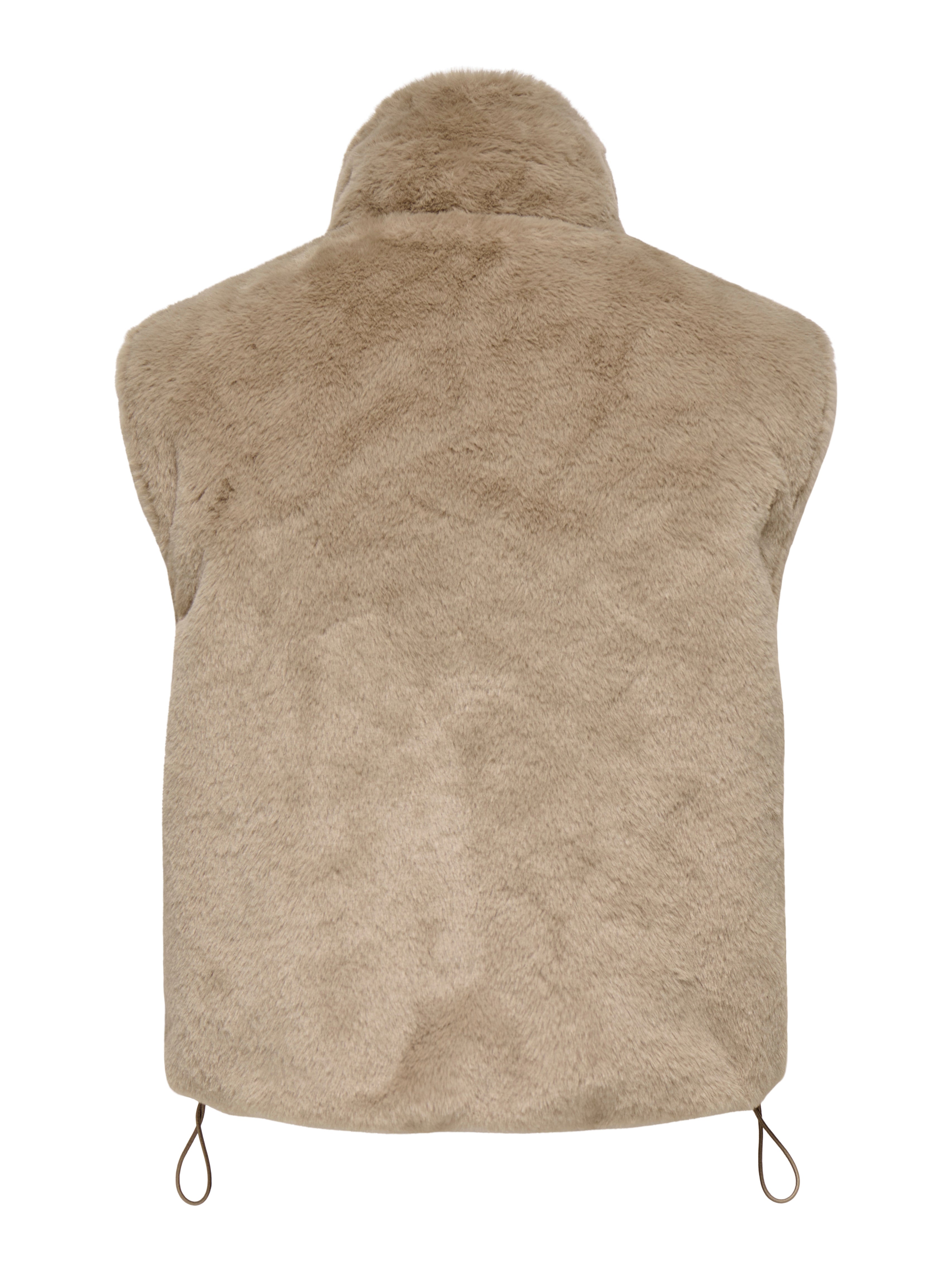 ONLDANA reversible gilet Silver Mink