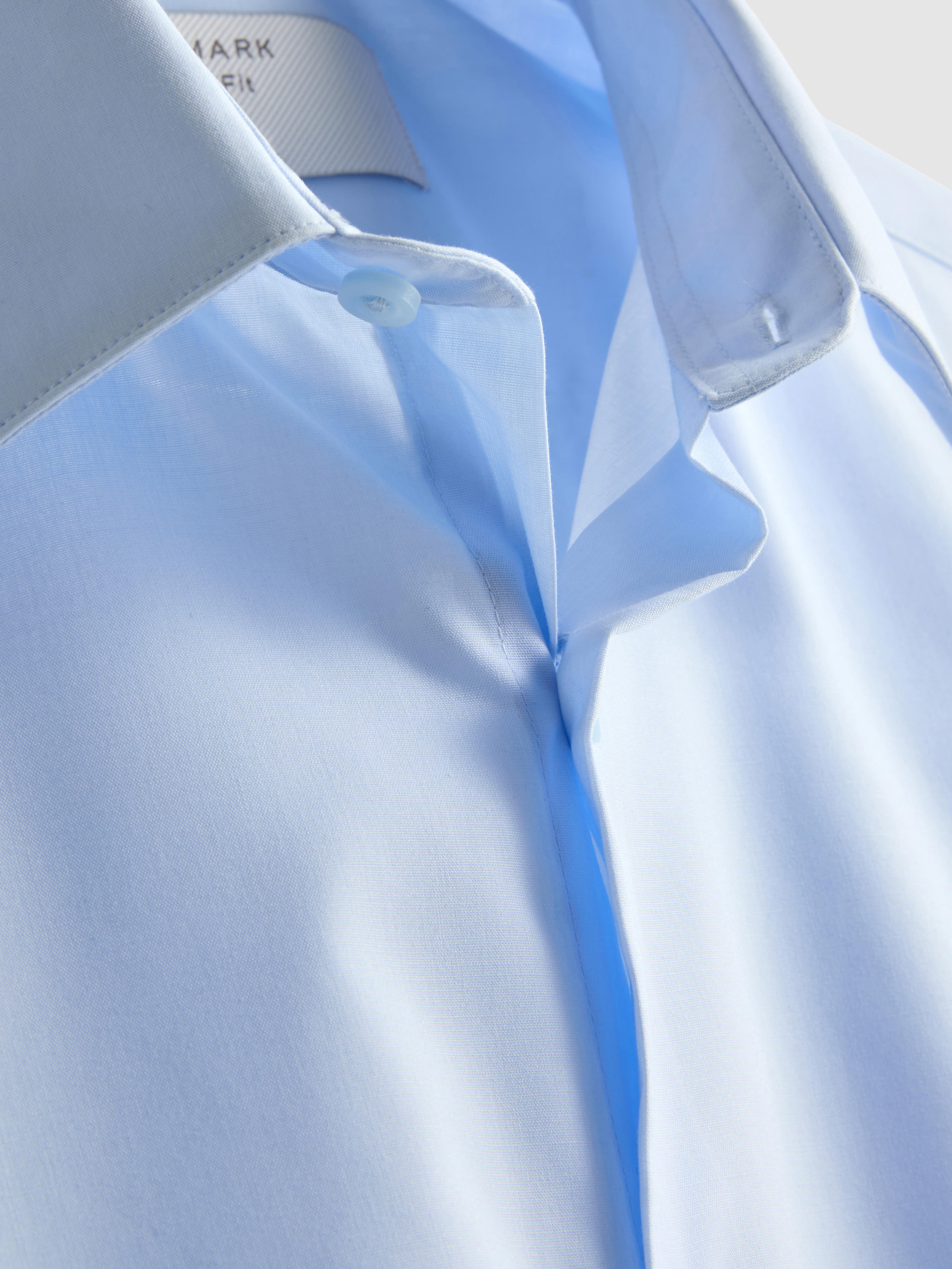 Slim-Fit Formal Shirt - Blue
