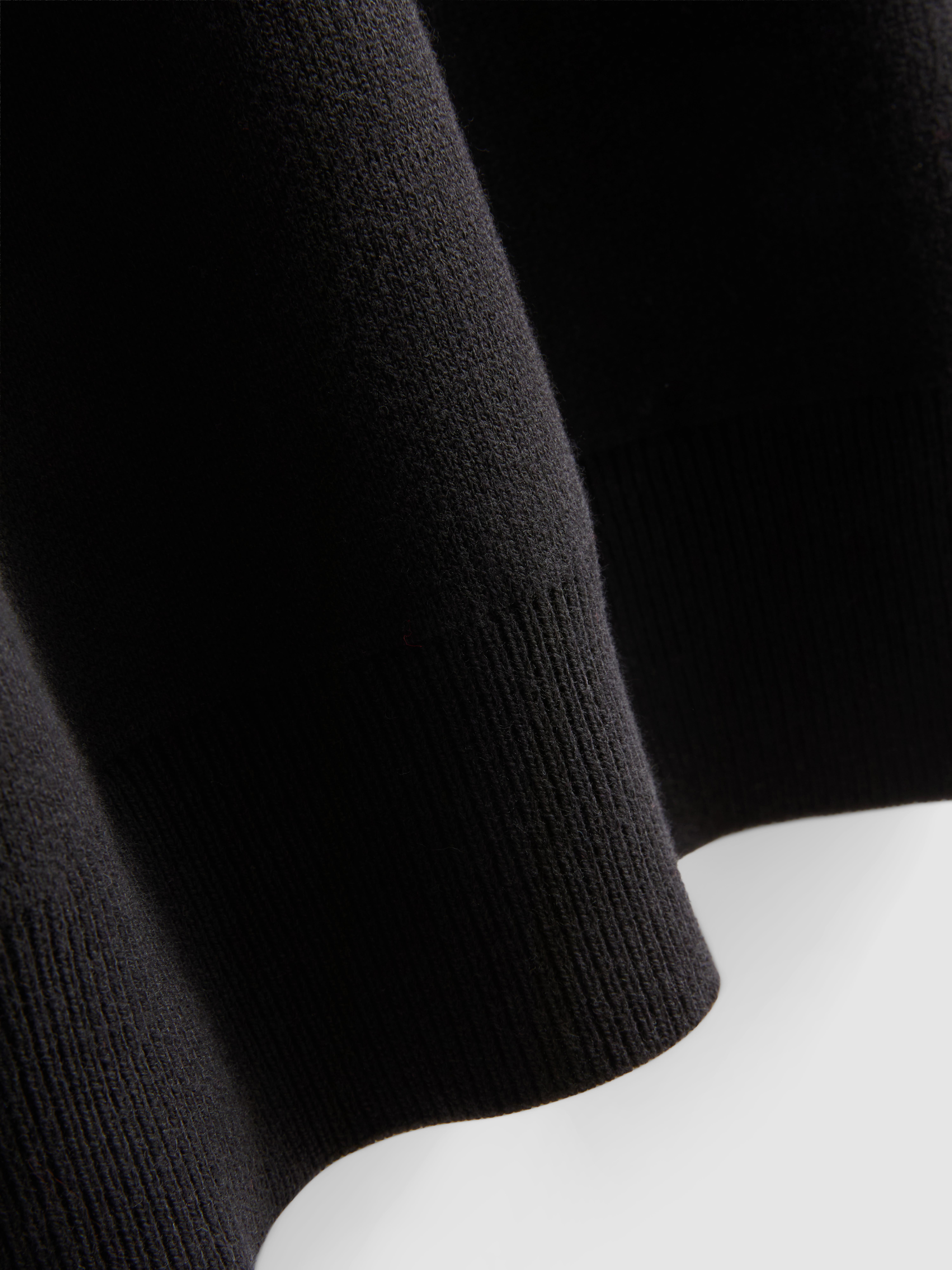 Crew Neck Sweater - Black