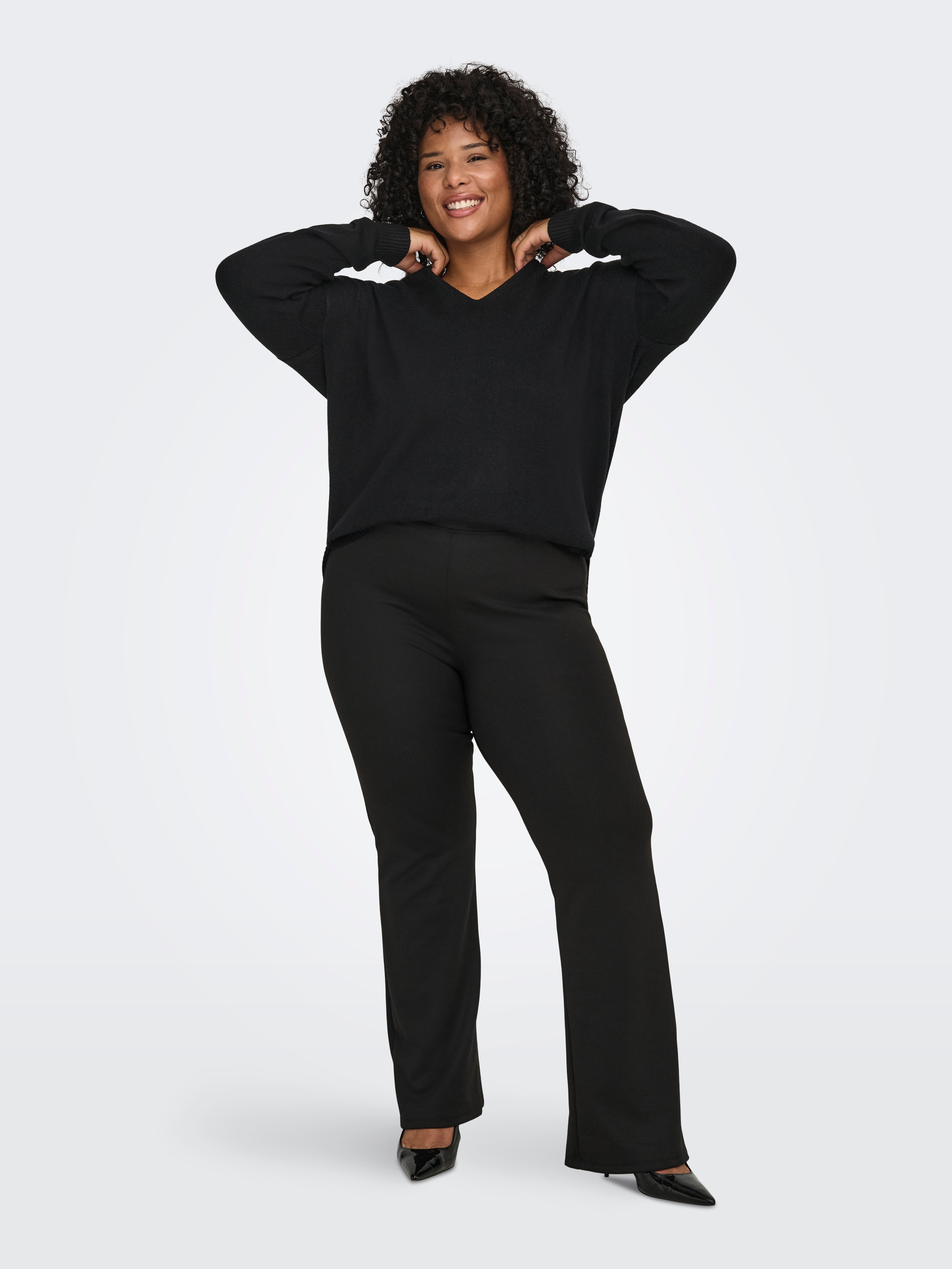 CARMARGARETA Knitted pullover Black
