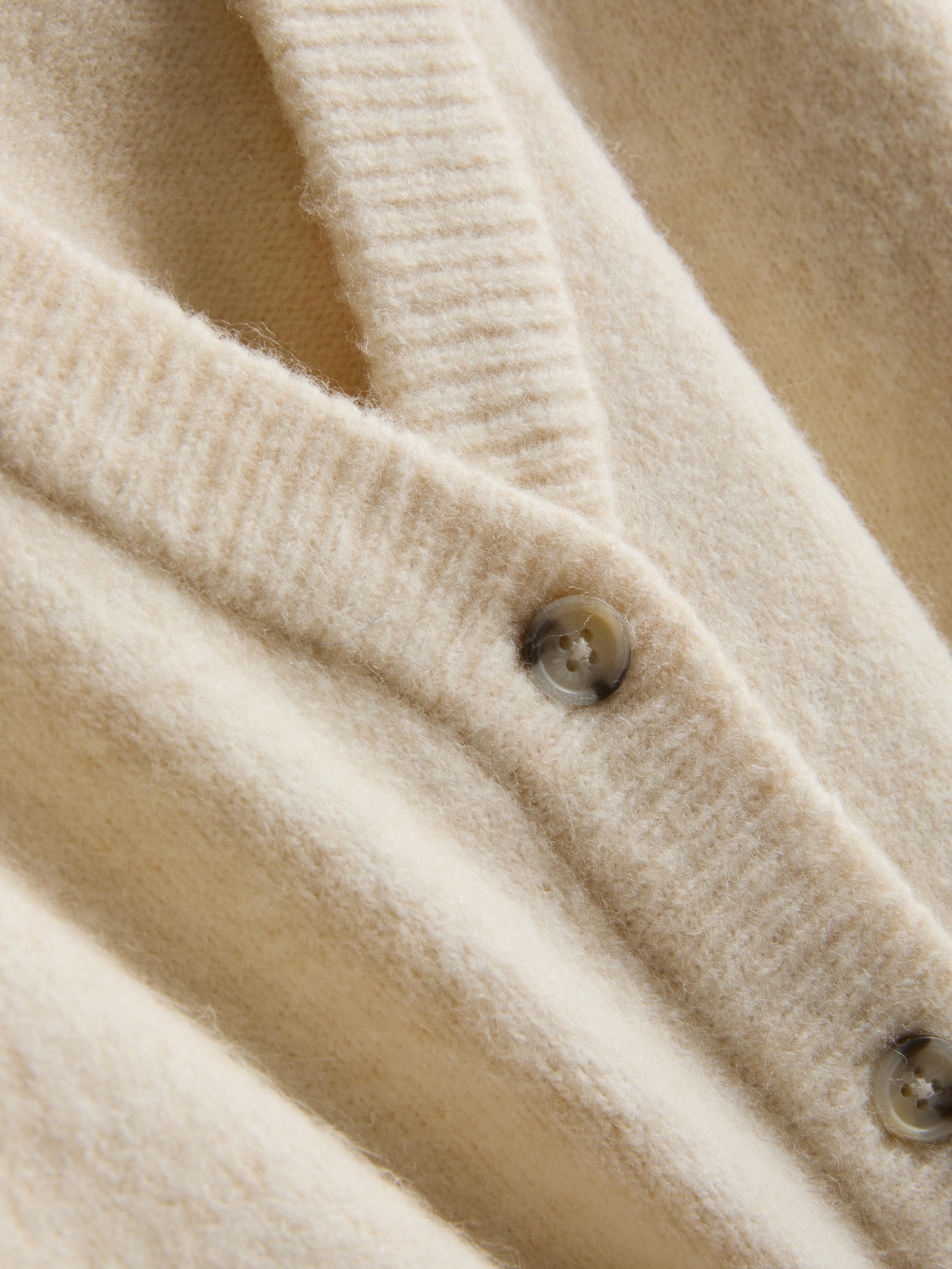 V-Neck Cardigan - Ivory