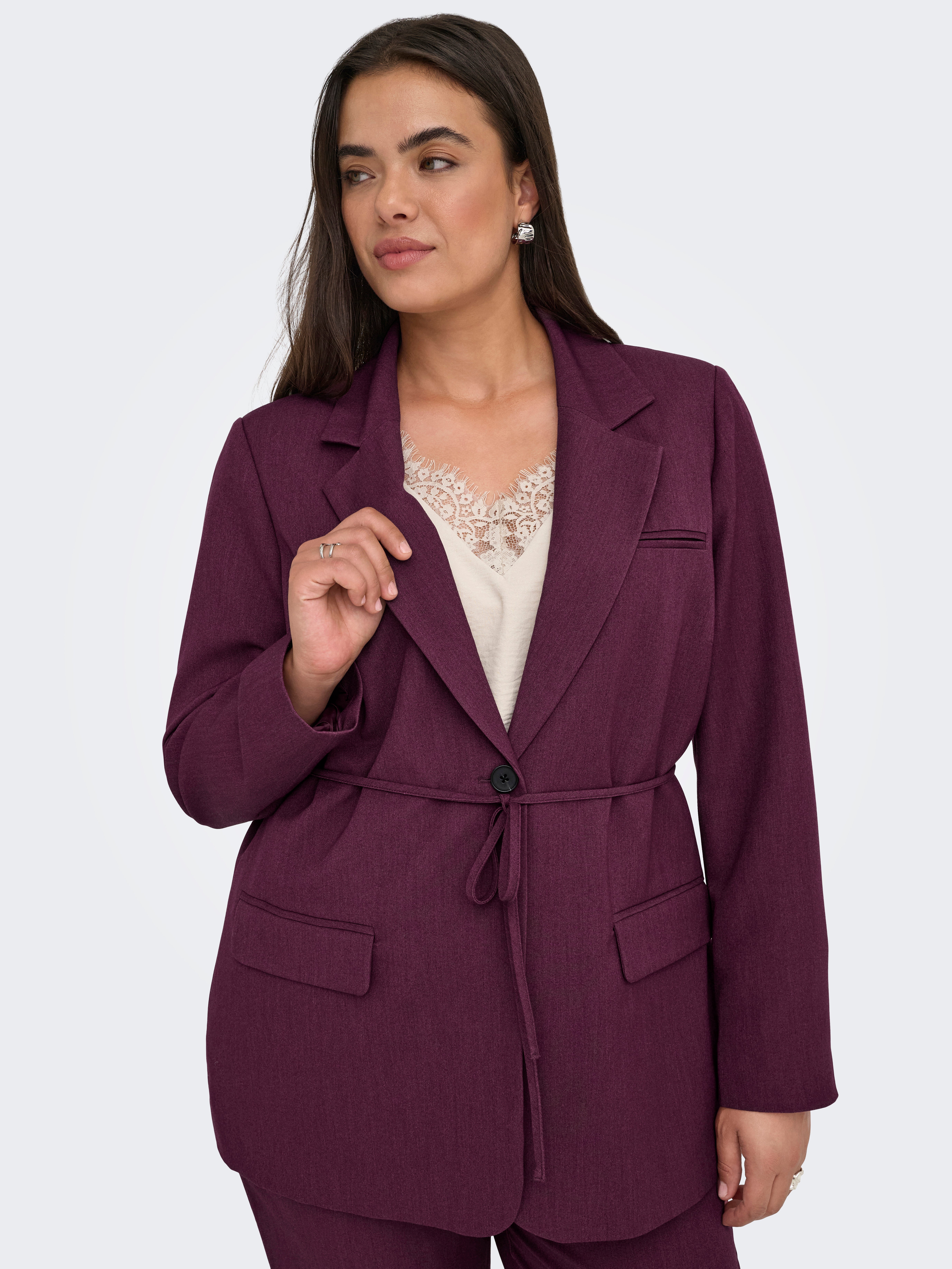 CARHATTIE Blazer Mauve Wine