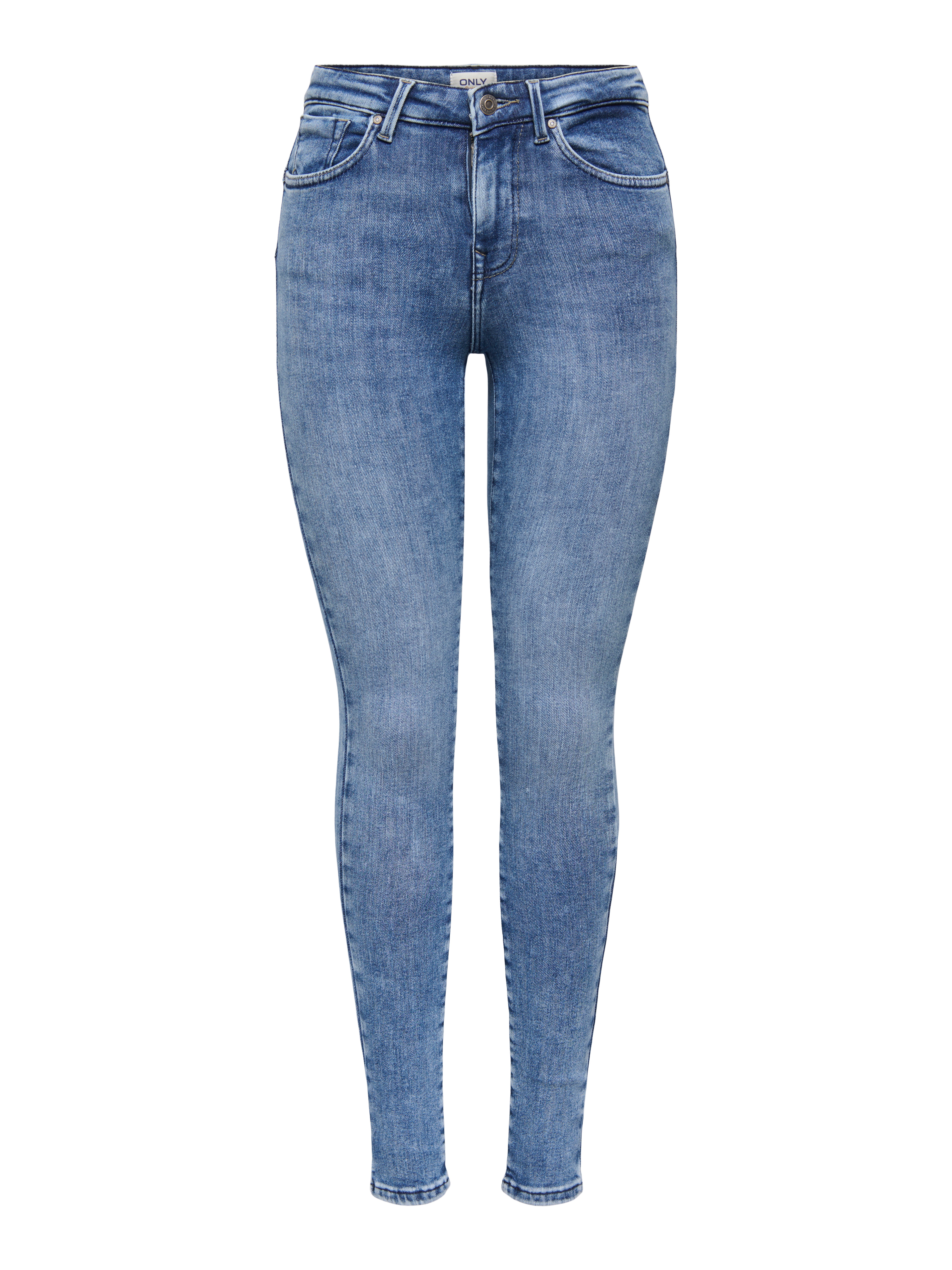 ONLPOWER Mid waist Skinny Fit Jeans Light Blue Denim