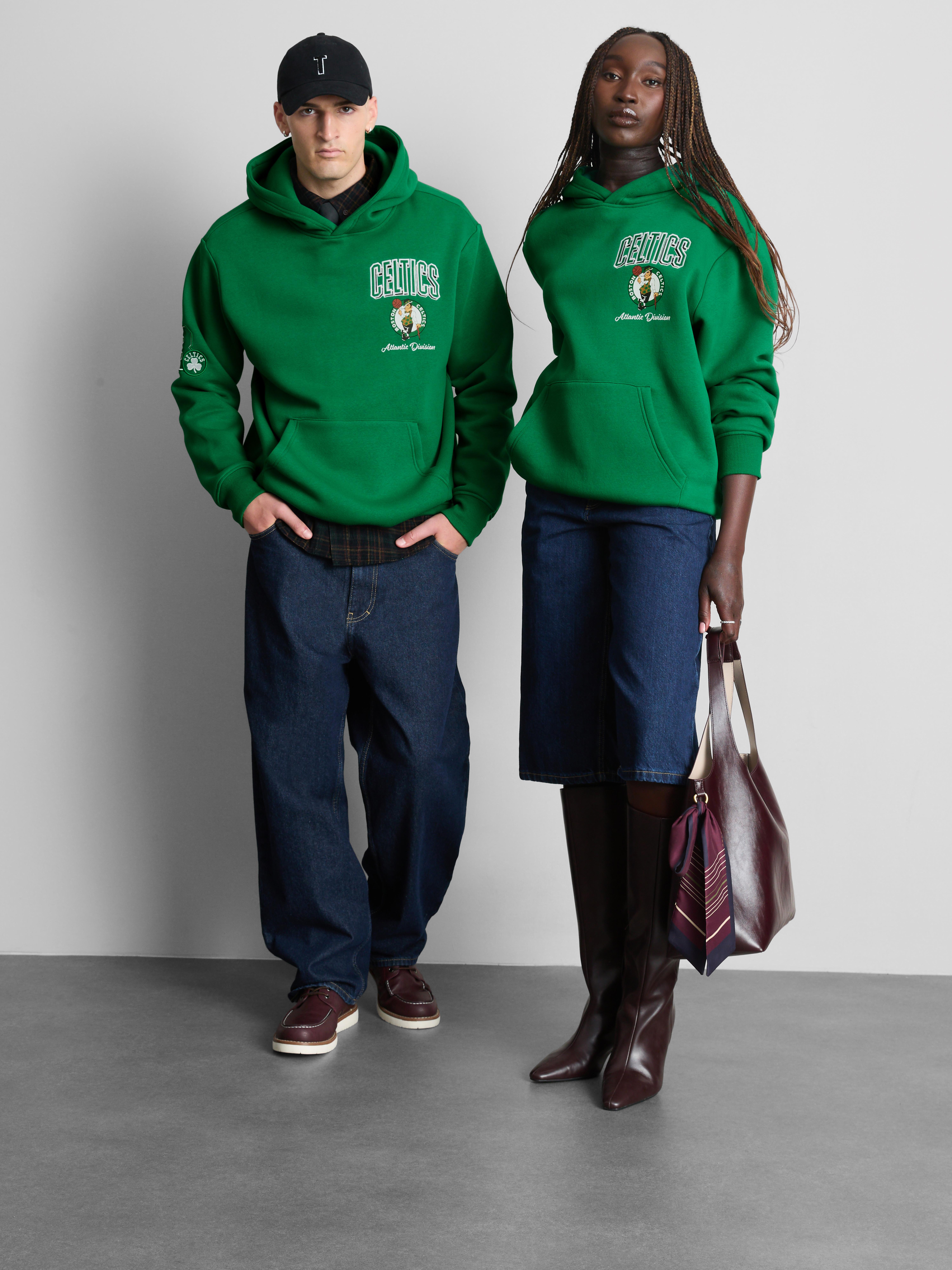 NBA Boston Celtics Cotton-Rich Hoodie - Green