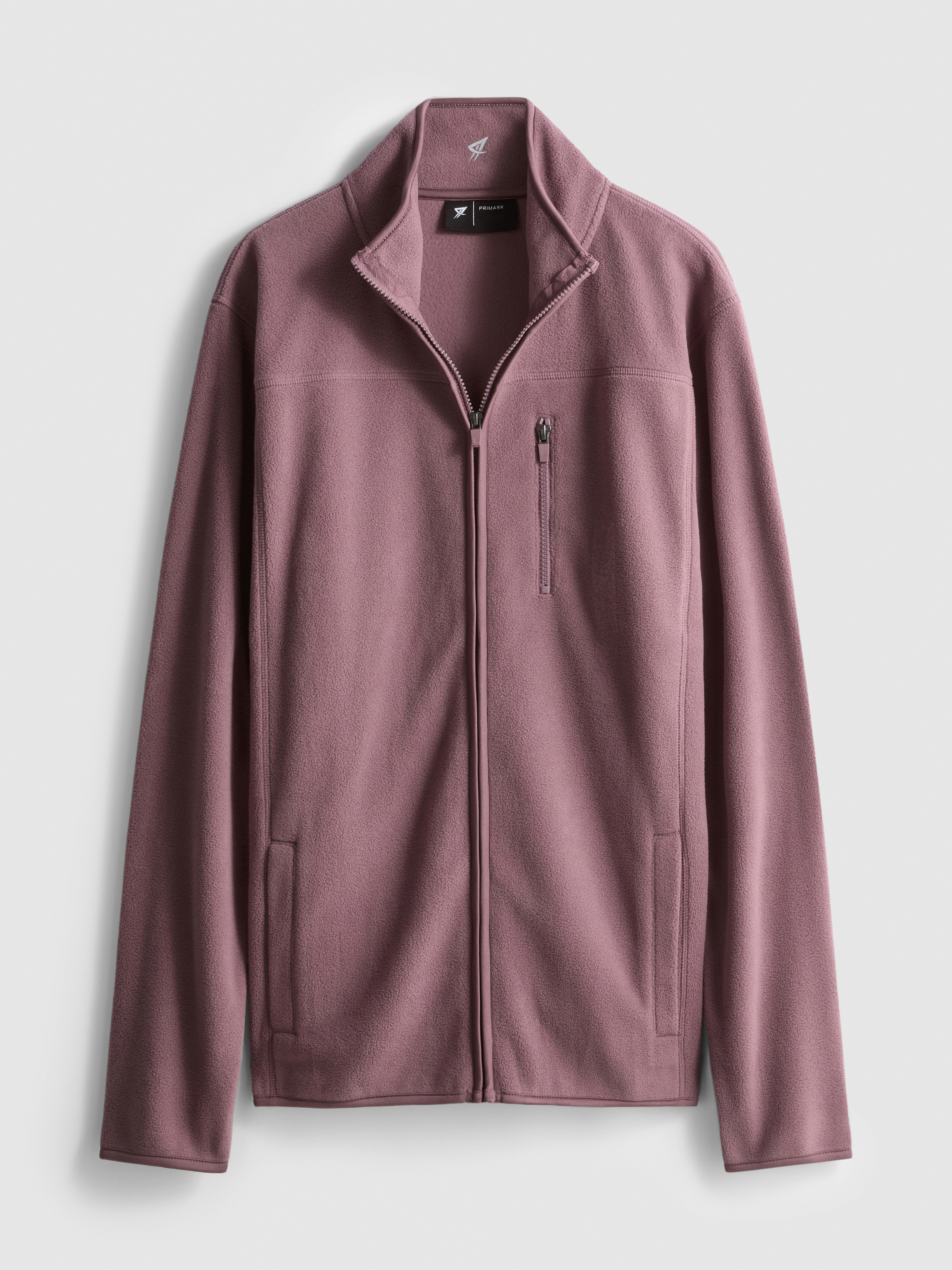 Zip-Up Fleece Jacket - Pink