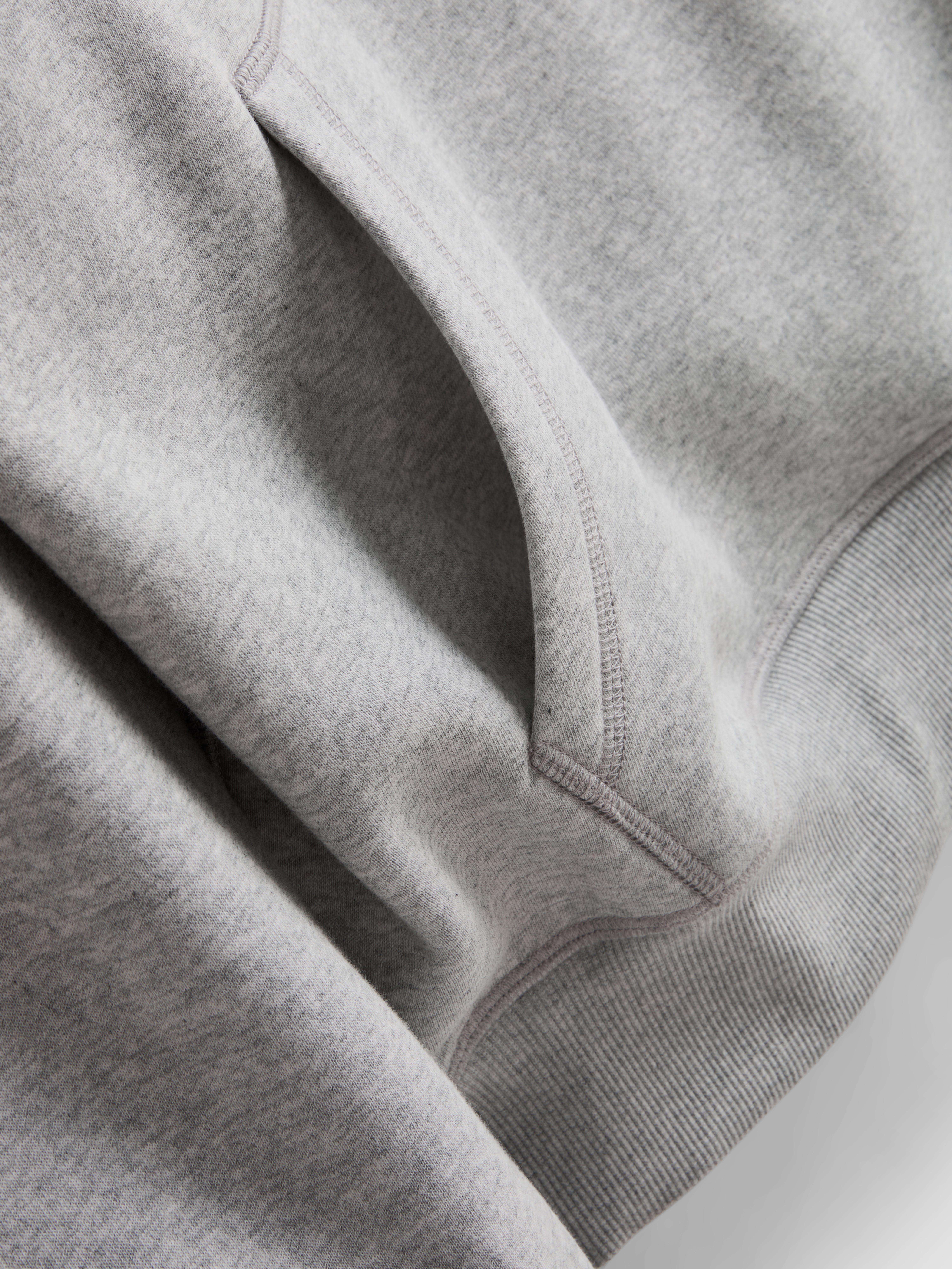 Oversized Pullover Hoodie - Gray