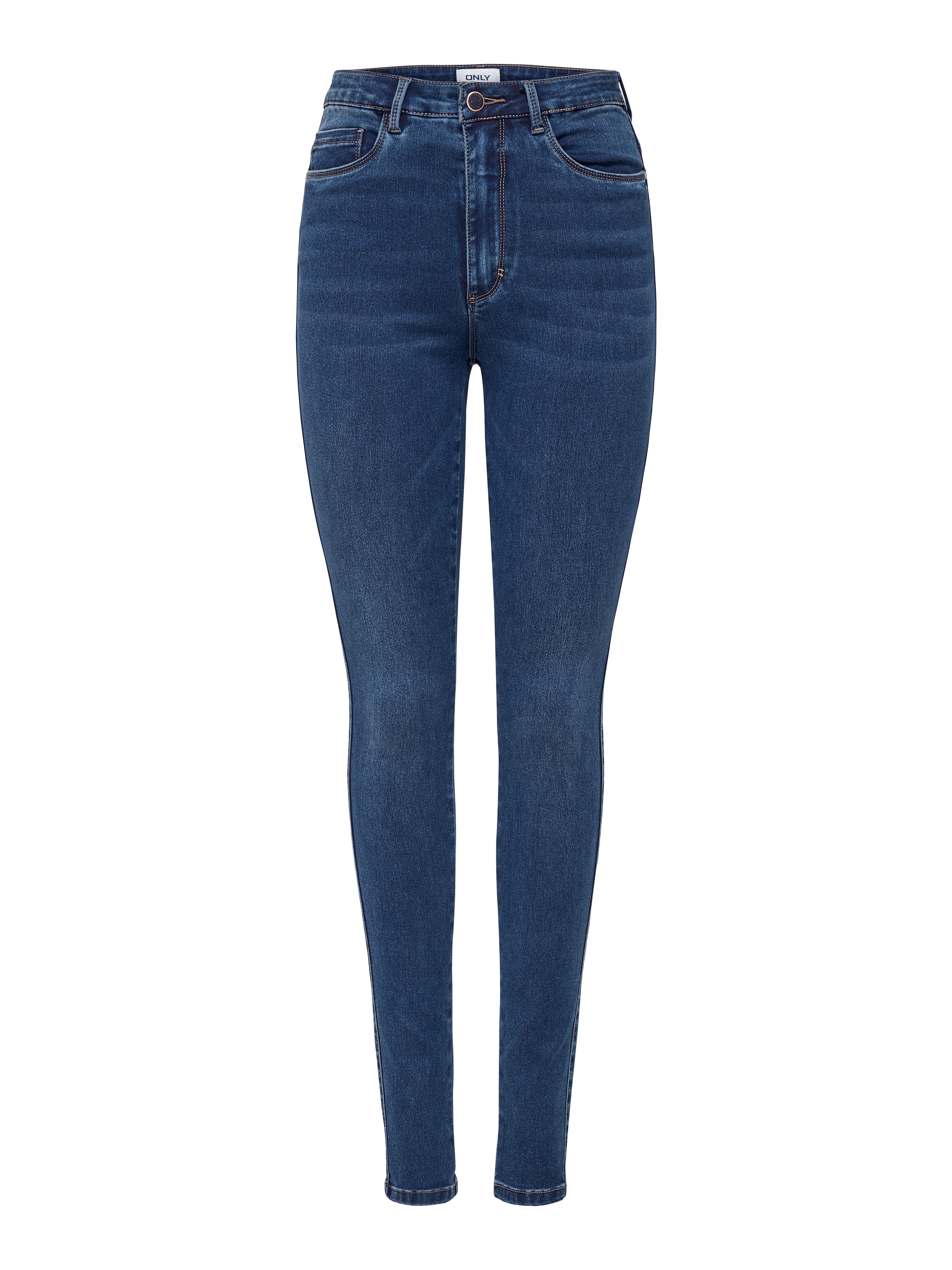 ONLROYAL High waist Skinny Fit Jeans Dark Blue Denim
