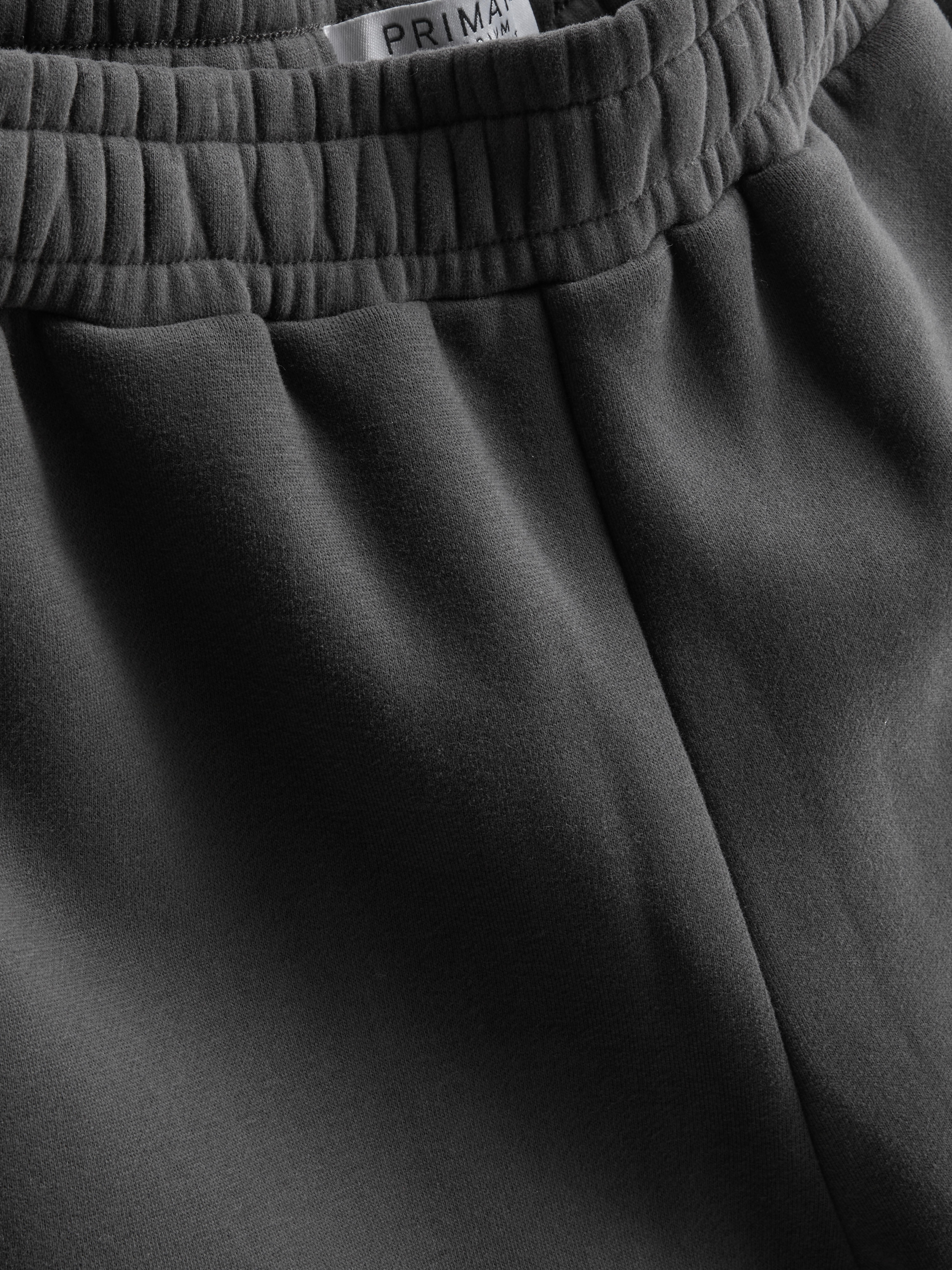 Cotton-Rich Balloon-Fit Joggers - Charcoal