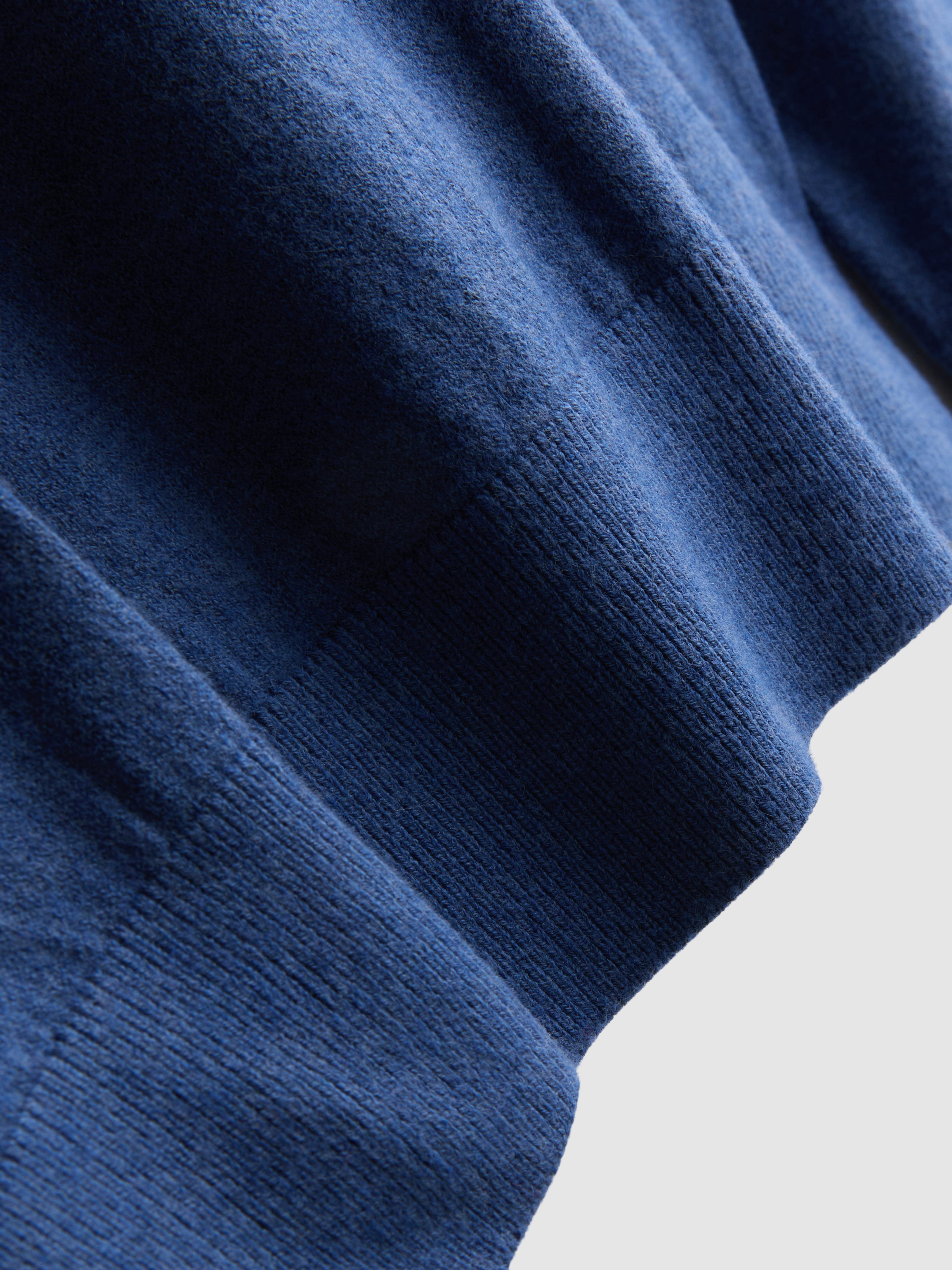 Crew Neck Sweater - Blue