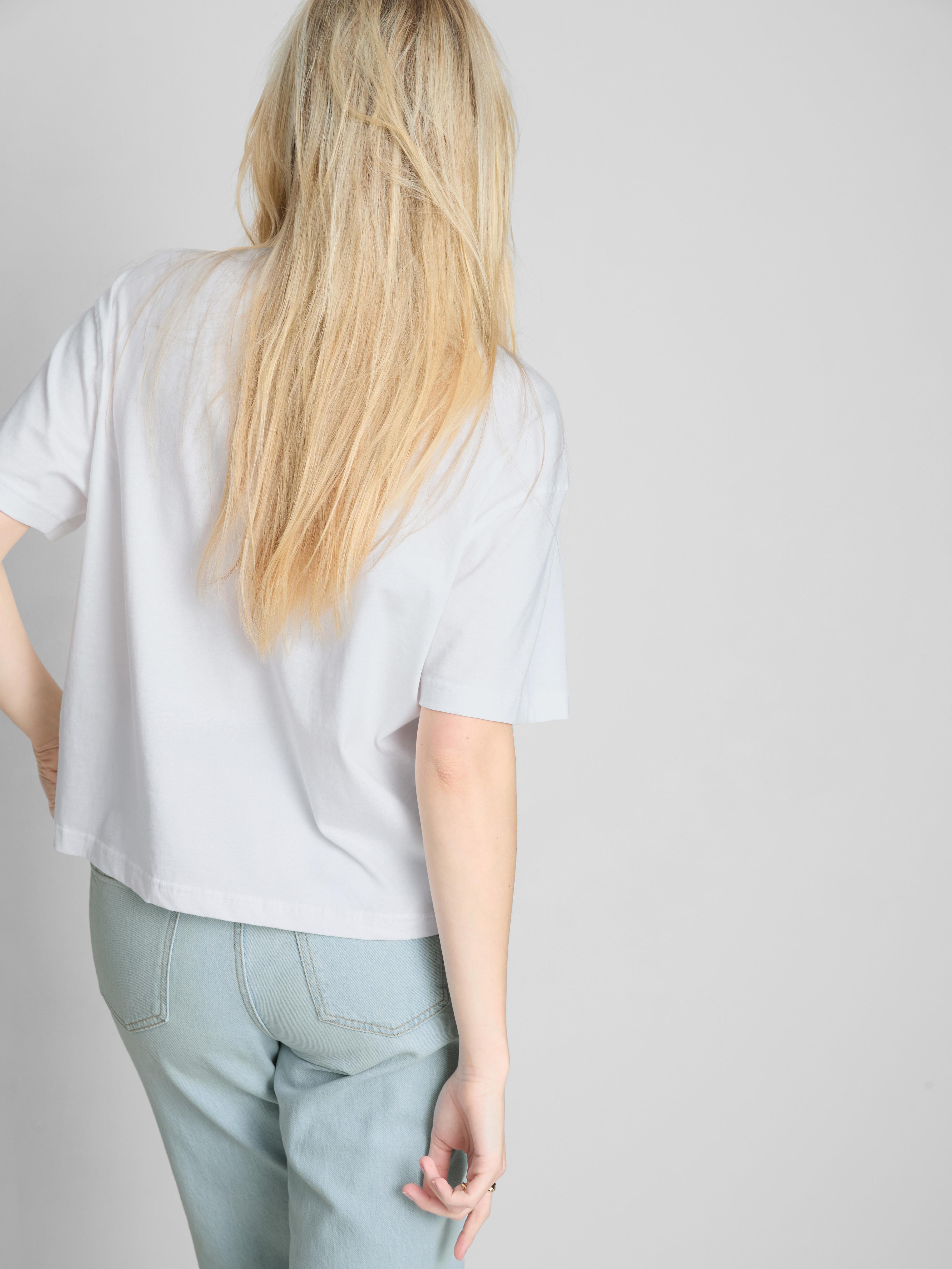 Boxy Fit T-Shirt - White