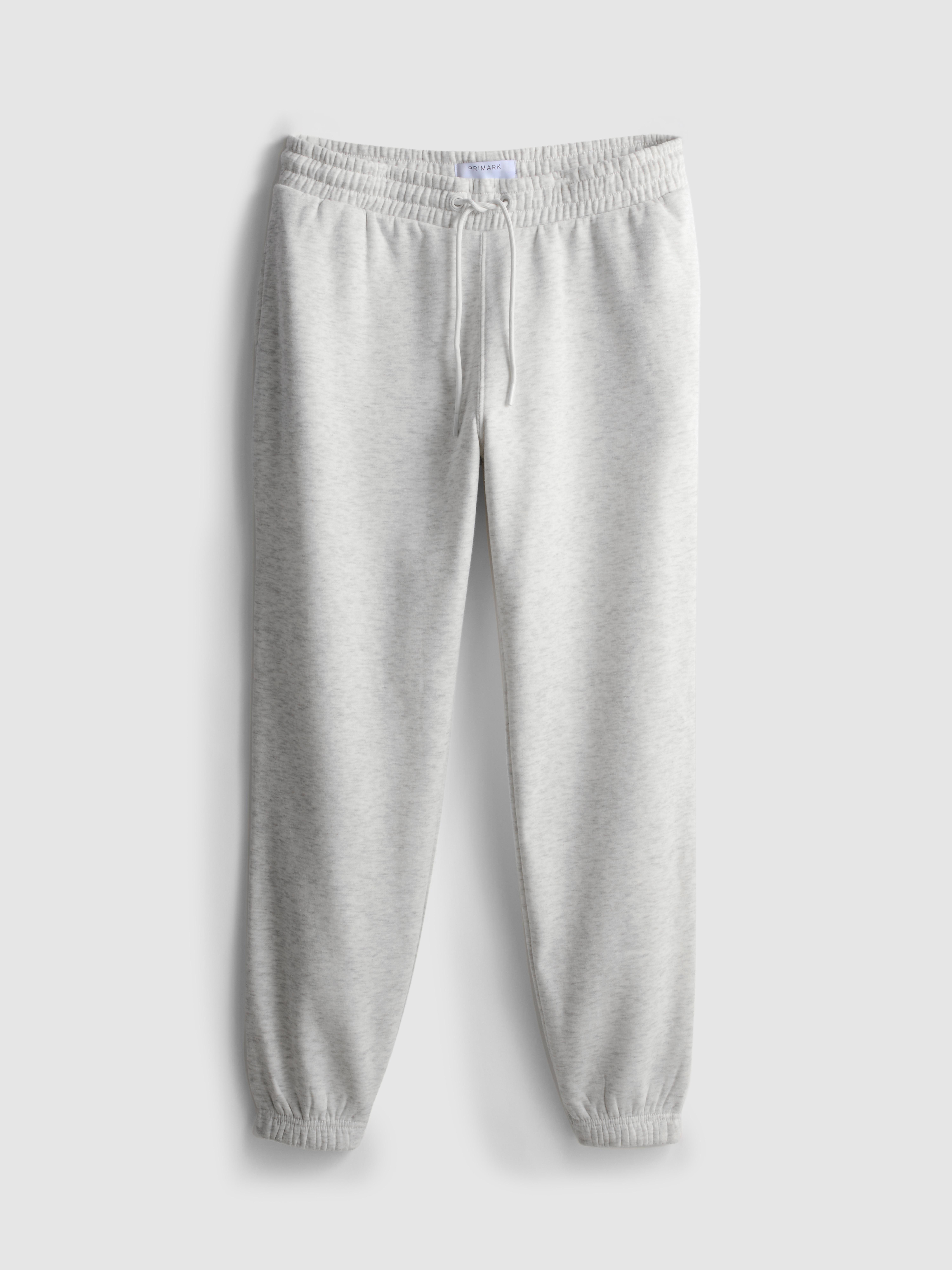 Essential Drawstring Joggers - Gray Heather