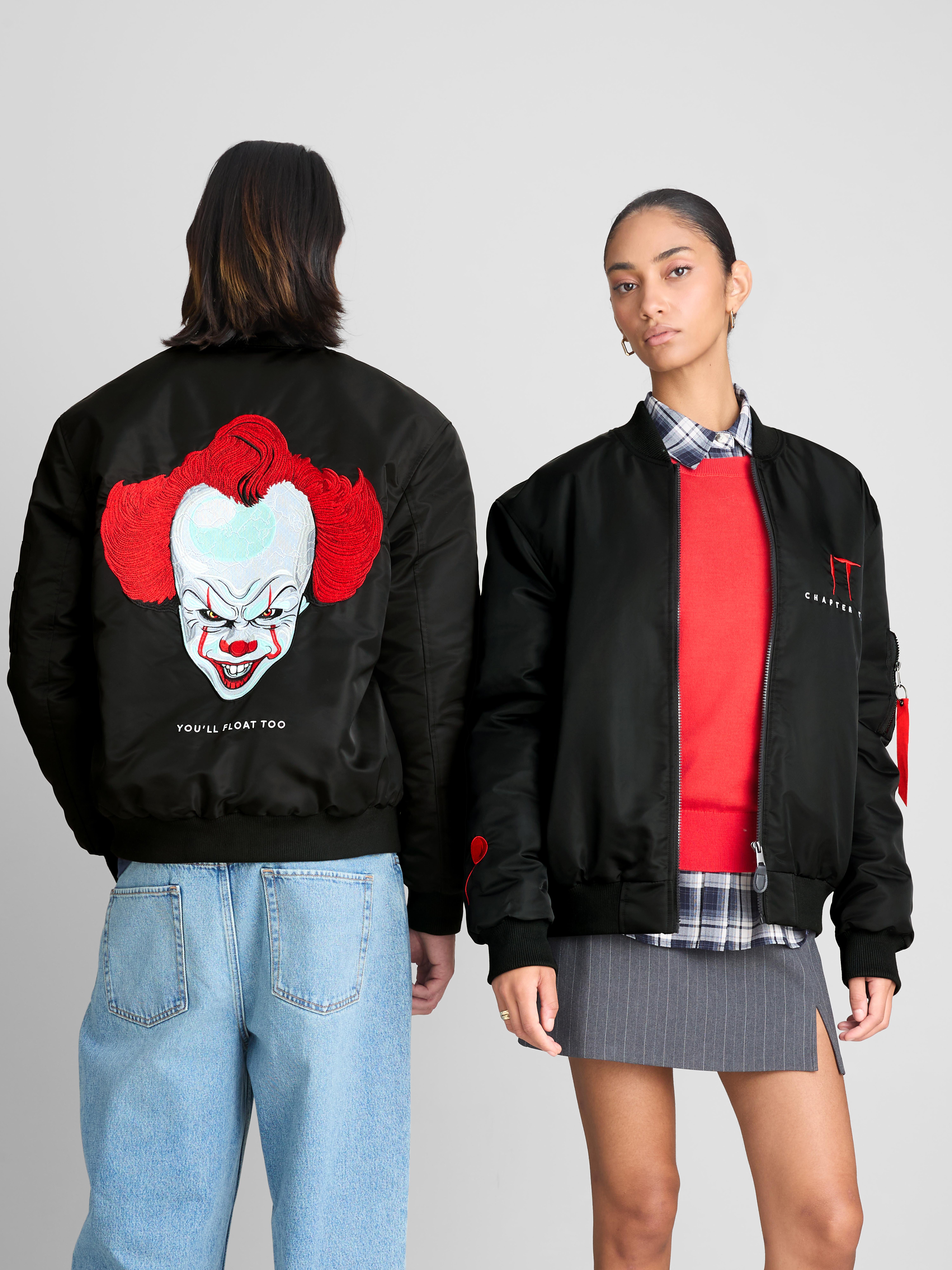 IT Chapter Two Bomber Jacket - Black
