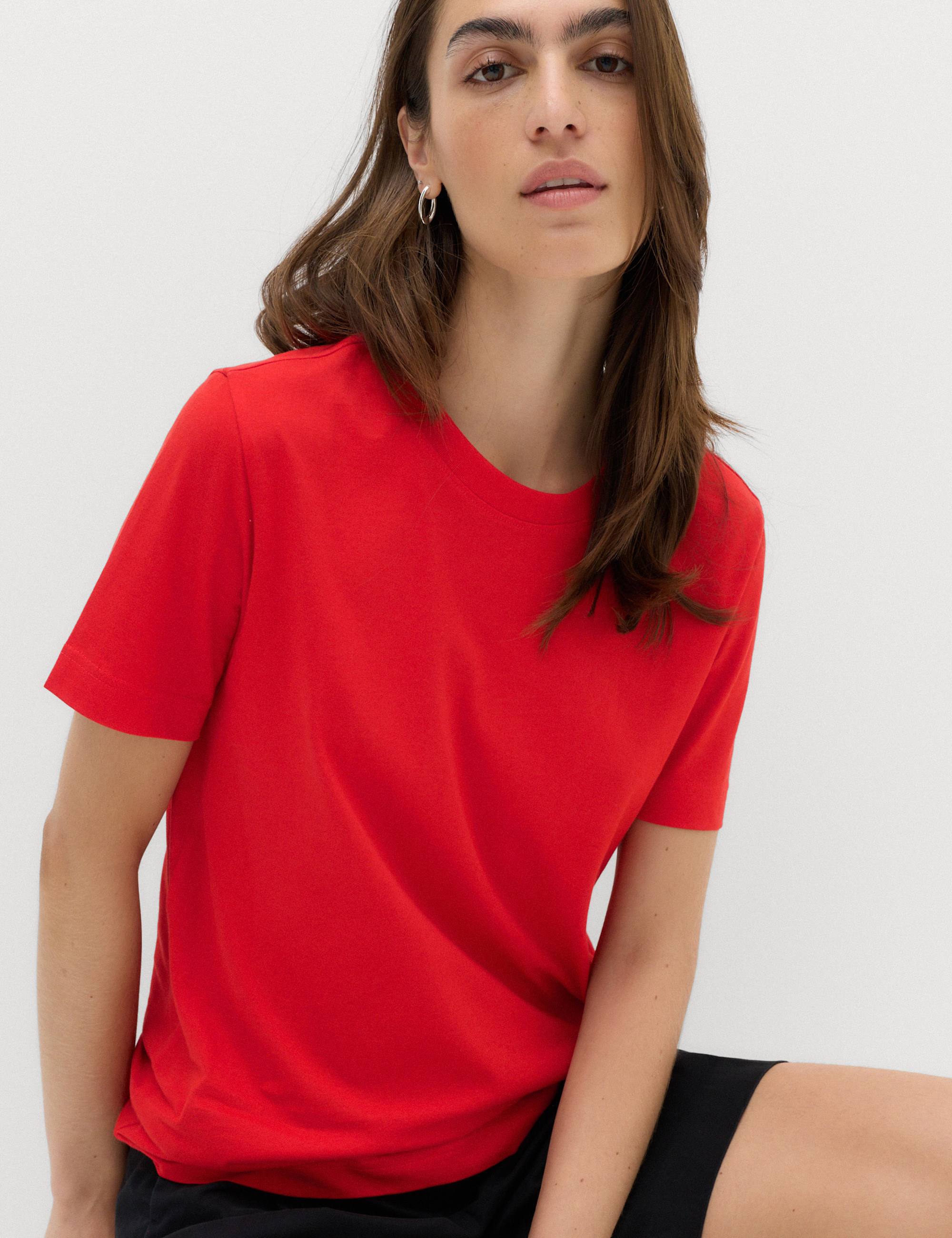 Pure Cotton Everyday Crew Neck T-Shirt