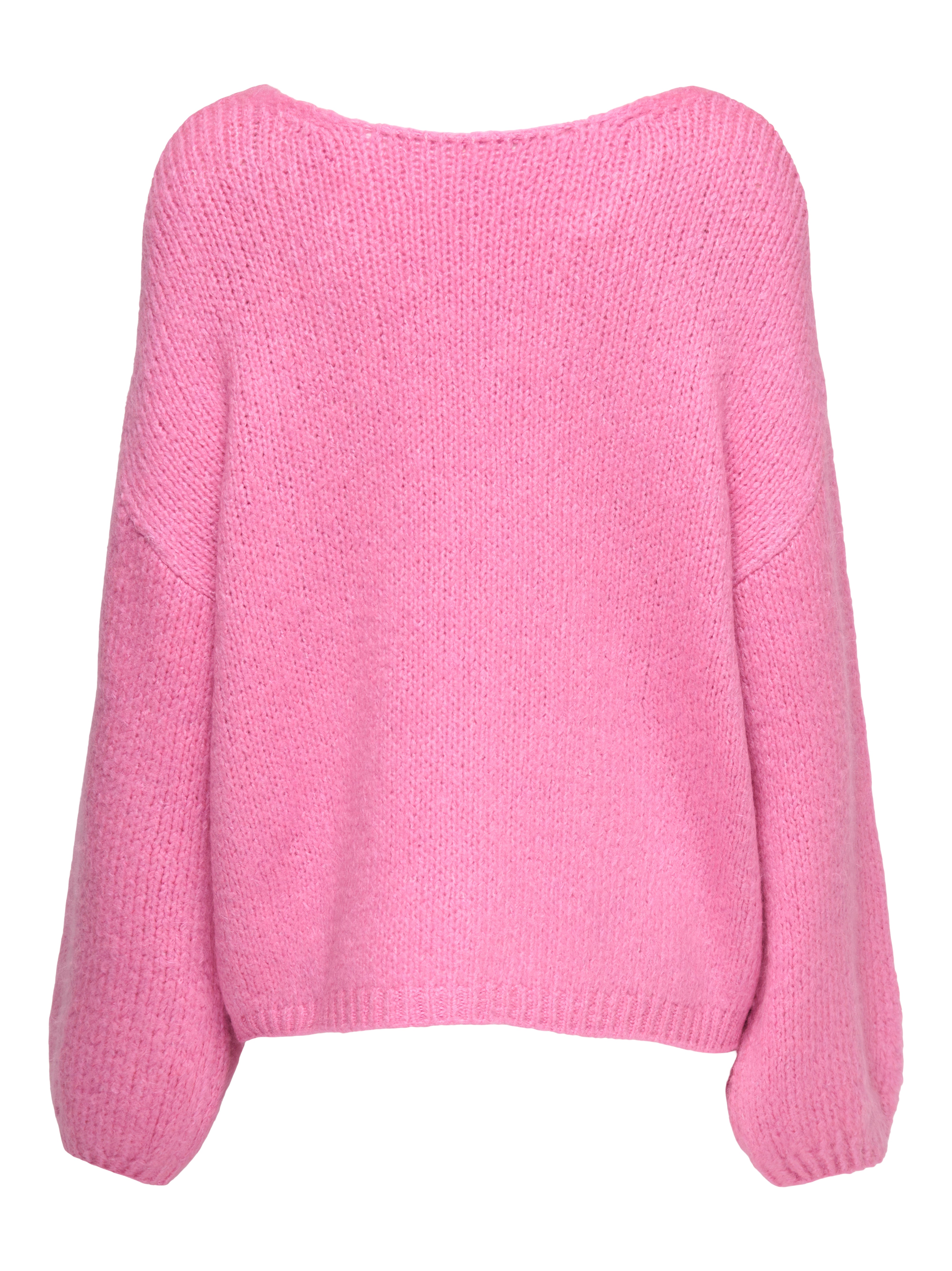 JDYDINEA Knitted pullover Super Pink