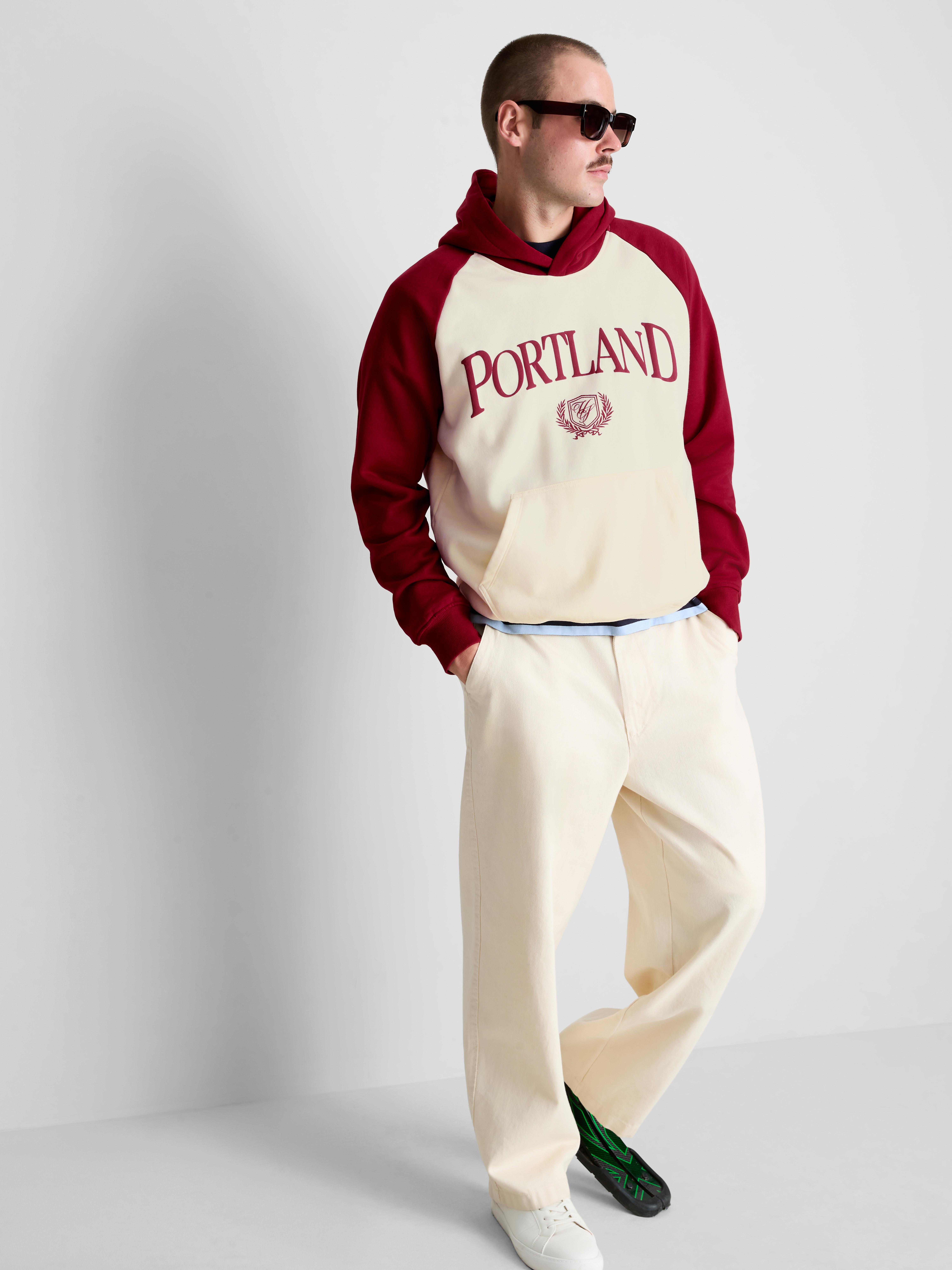 Portland Graphic Hoodie - Ivory