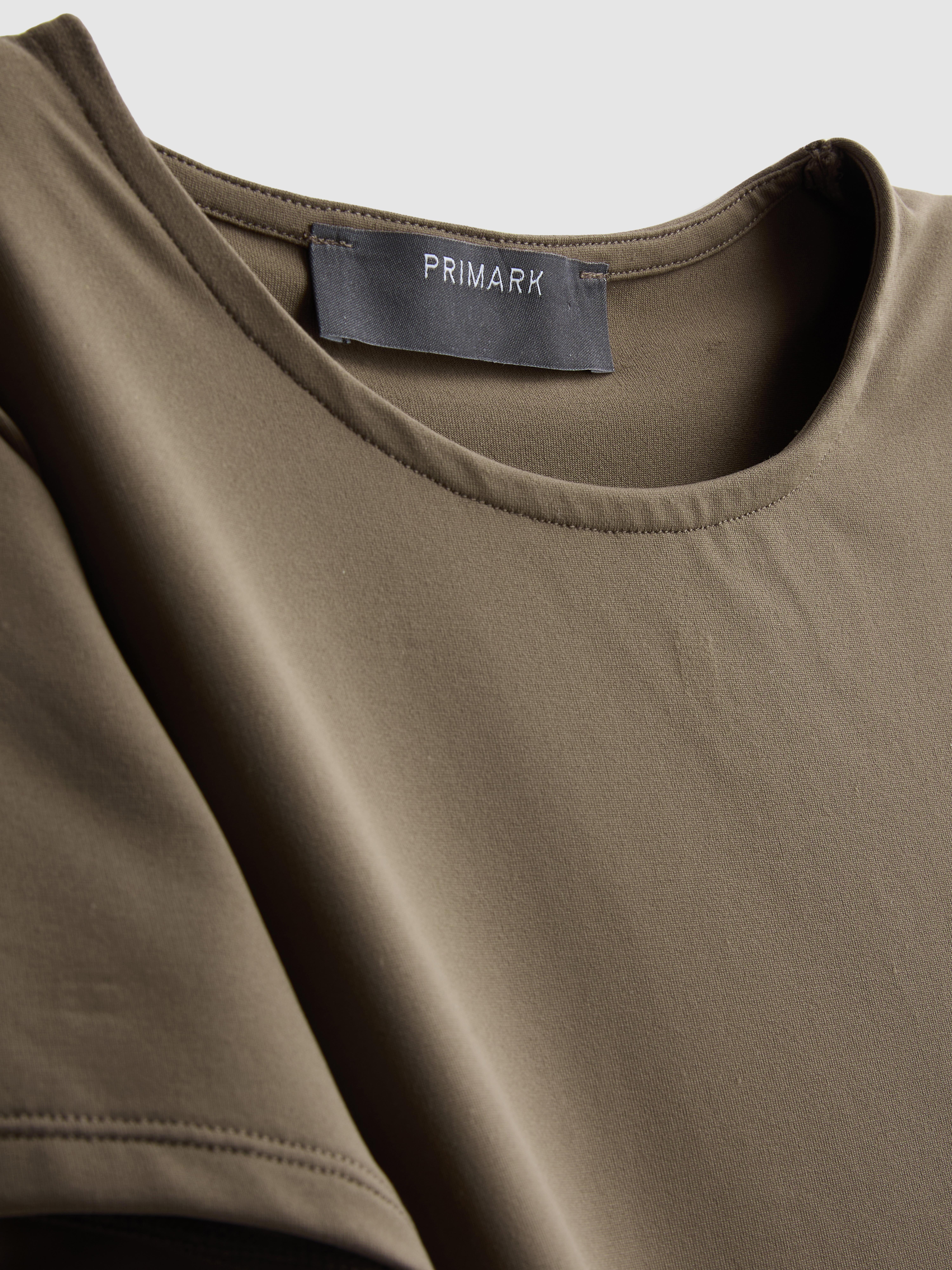 Second Skin Short Sleeve Tee - Light Brown