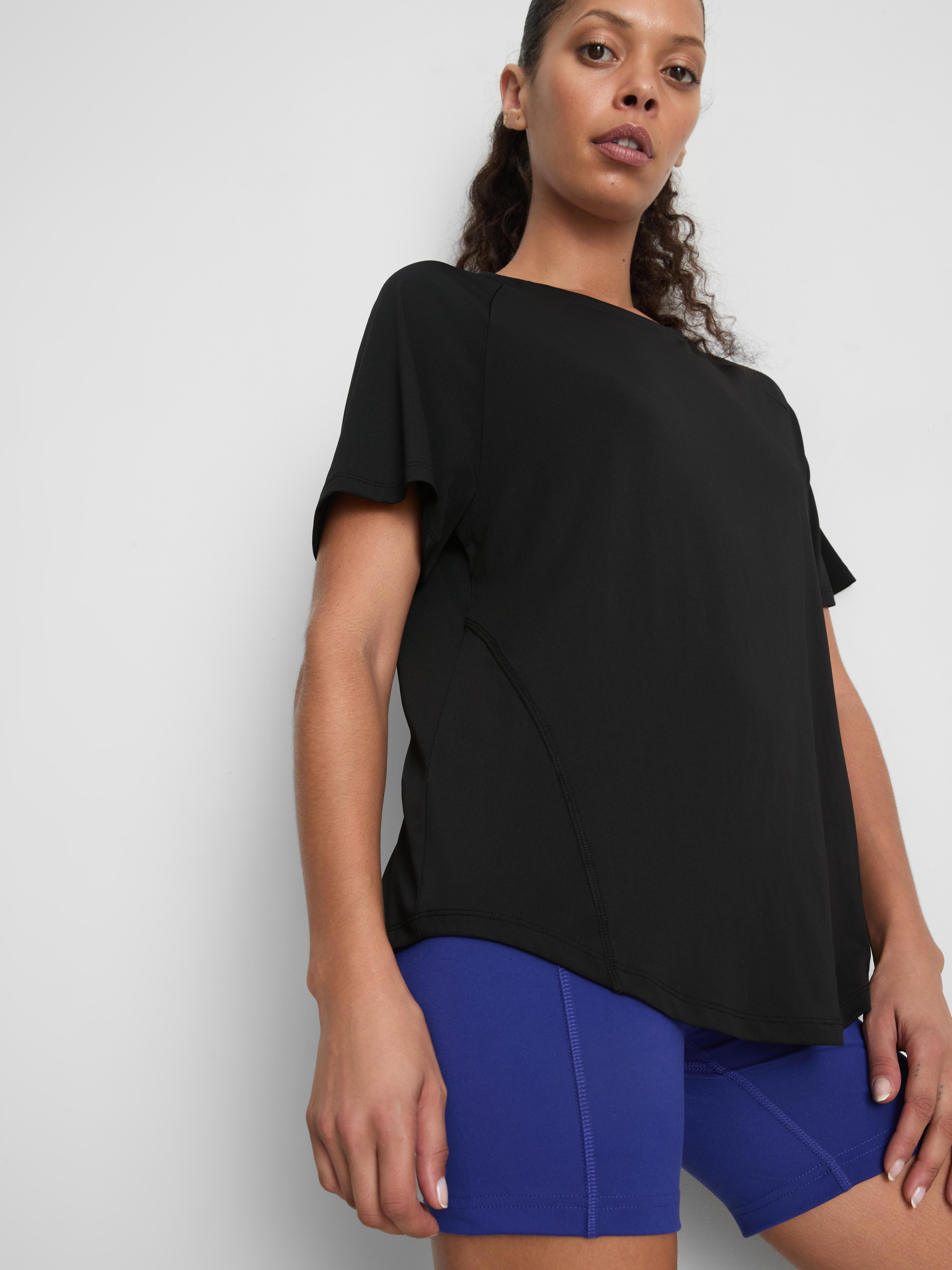 Raglan Active T-Shirt - Black