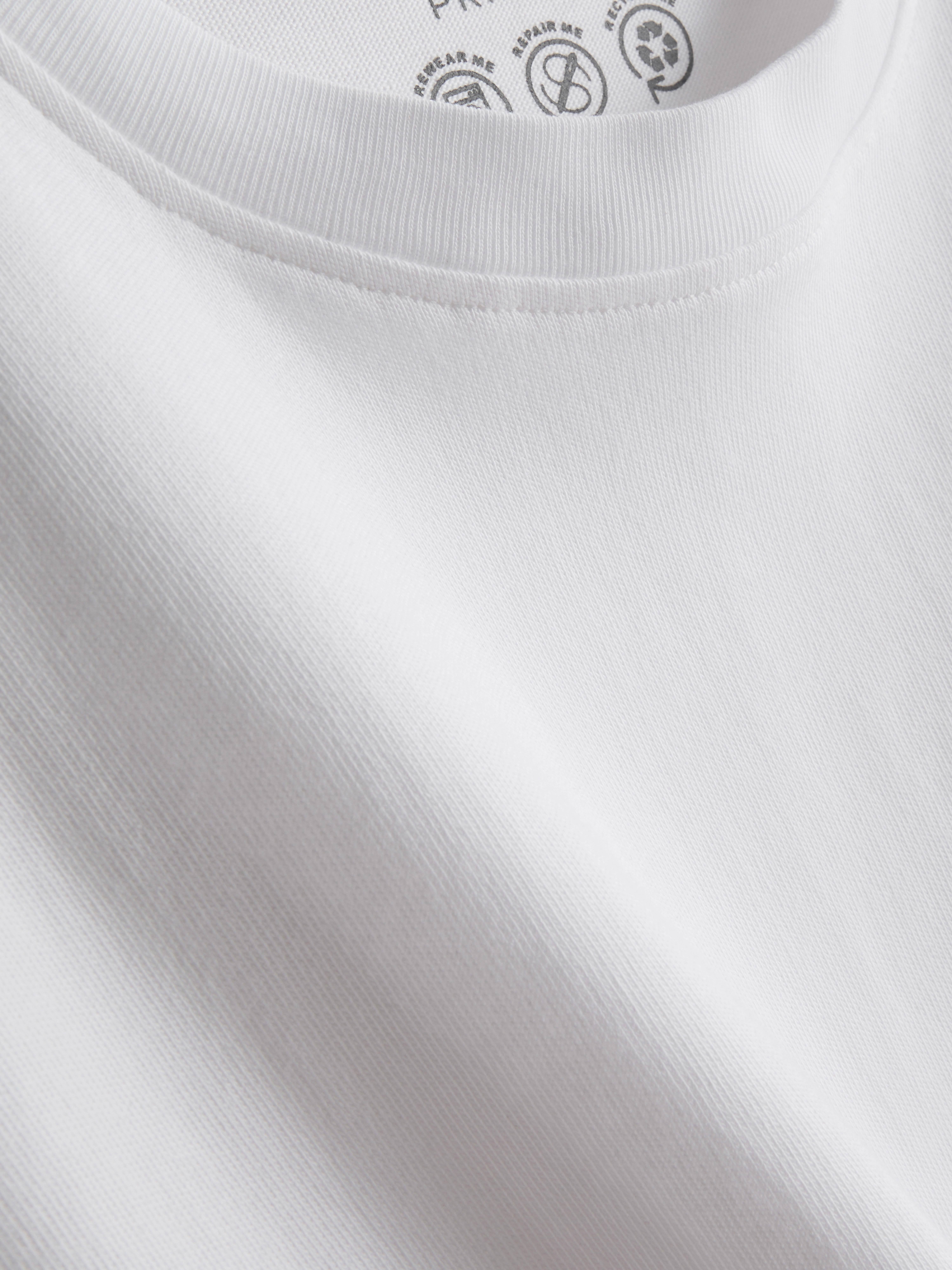 Paula Echevarría Asymmetric Knot Tee - White
