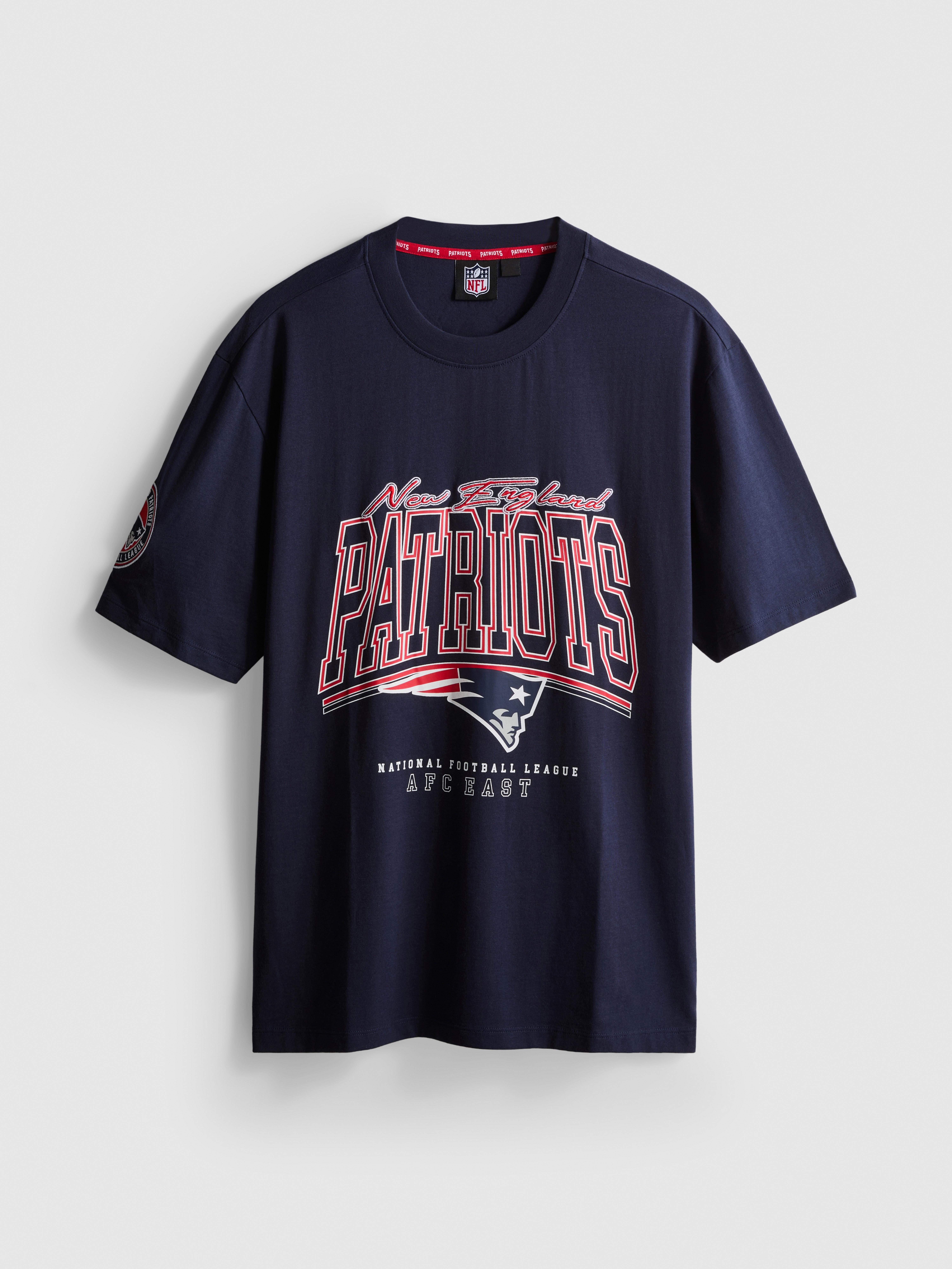 NFL New England Patriots Graphic T-Shirt - Navy