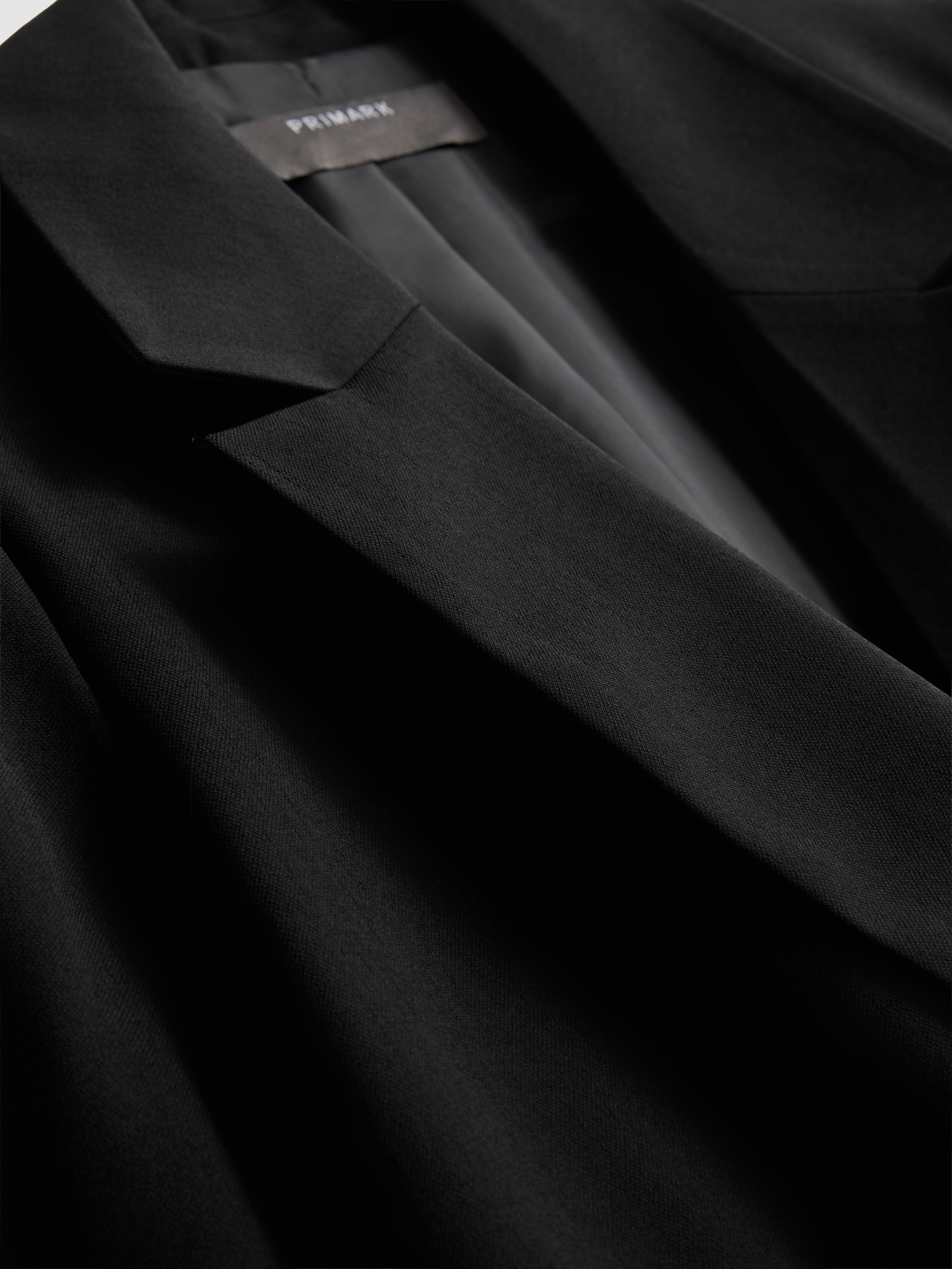 Single Breasted Blazer - Black