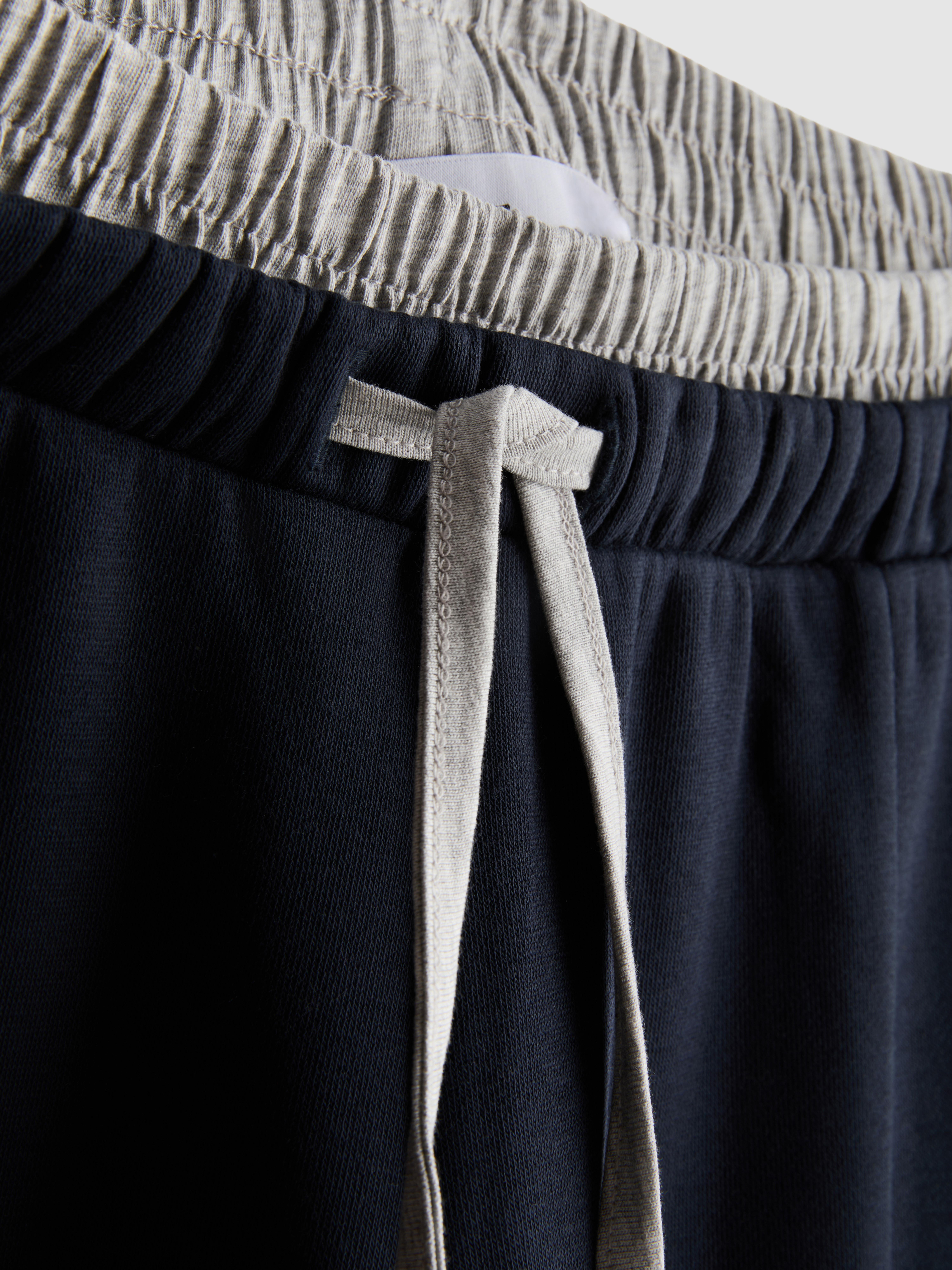 The Primark Scene | Double Waistband Barrel Leg Joggers - Navy