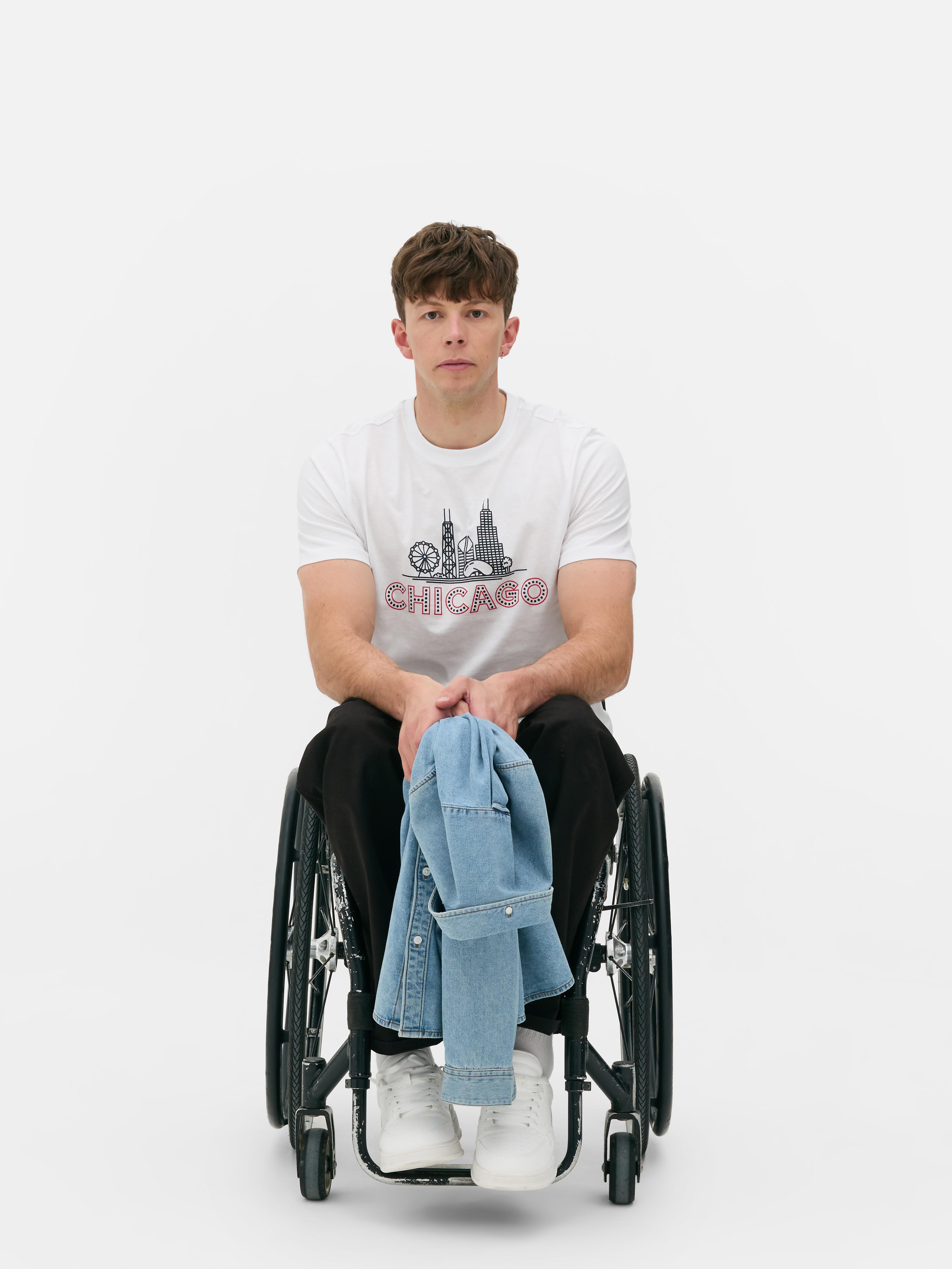 Short Sleeve Chicago T-Shirt - White