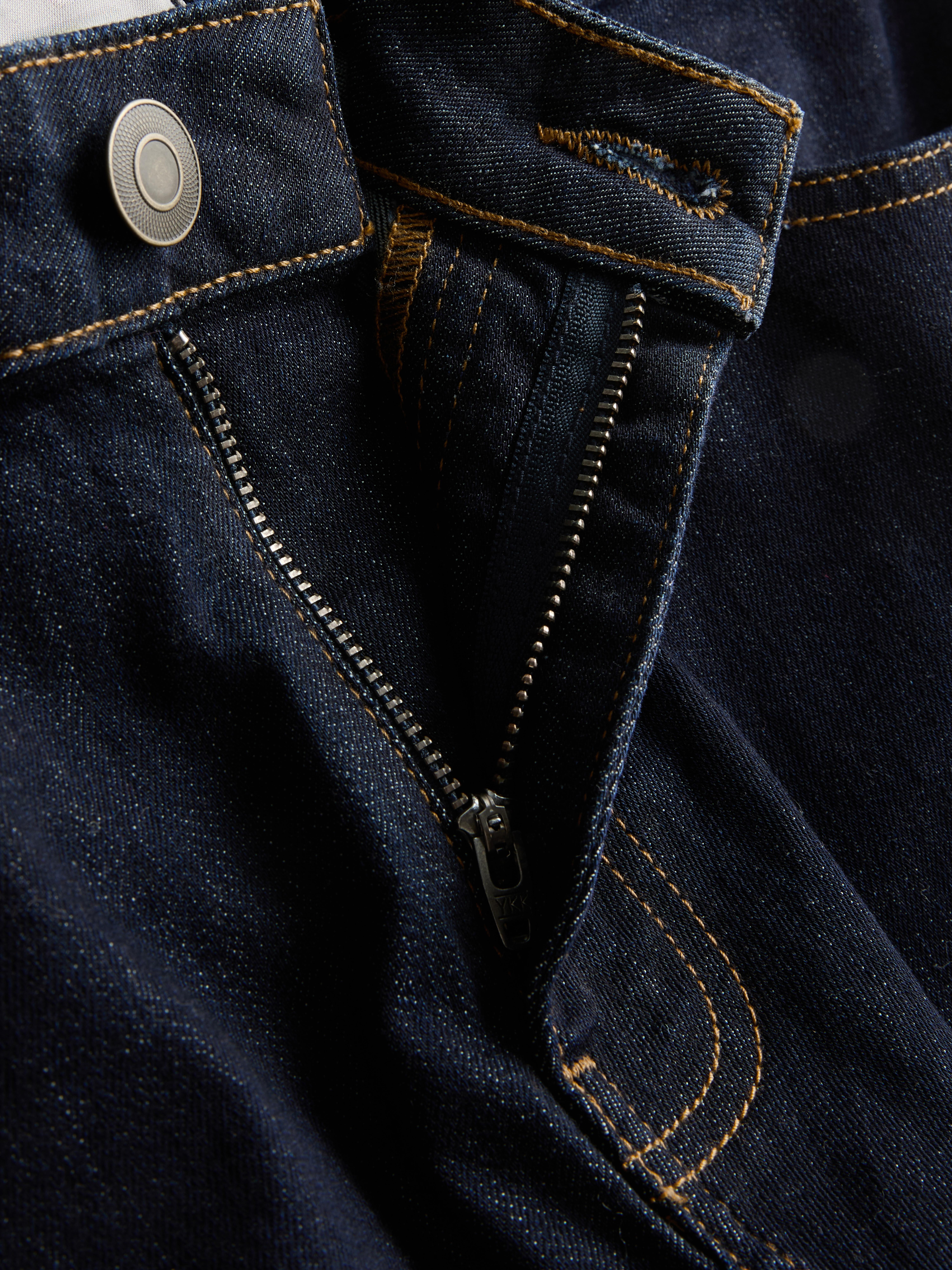 Mid-Rise Slim Fit Jeans - Indigo