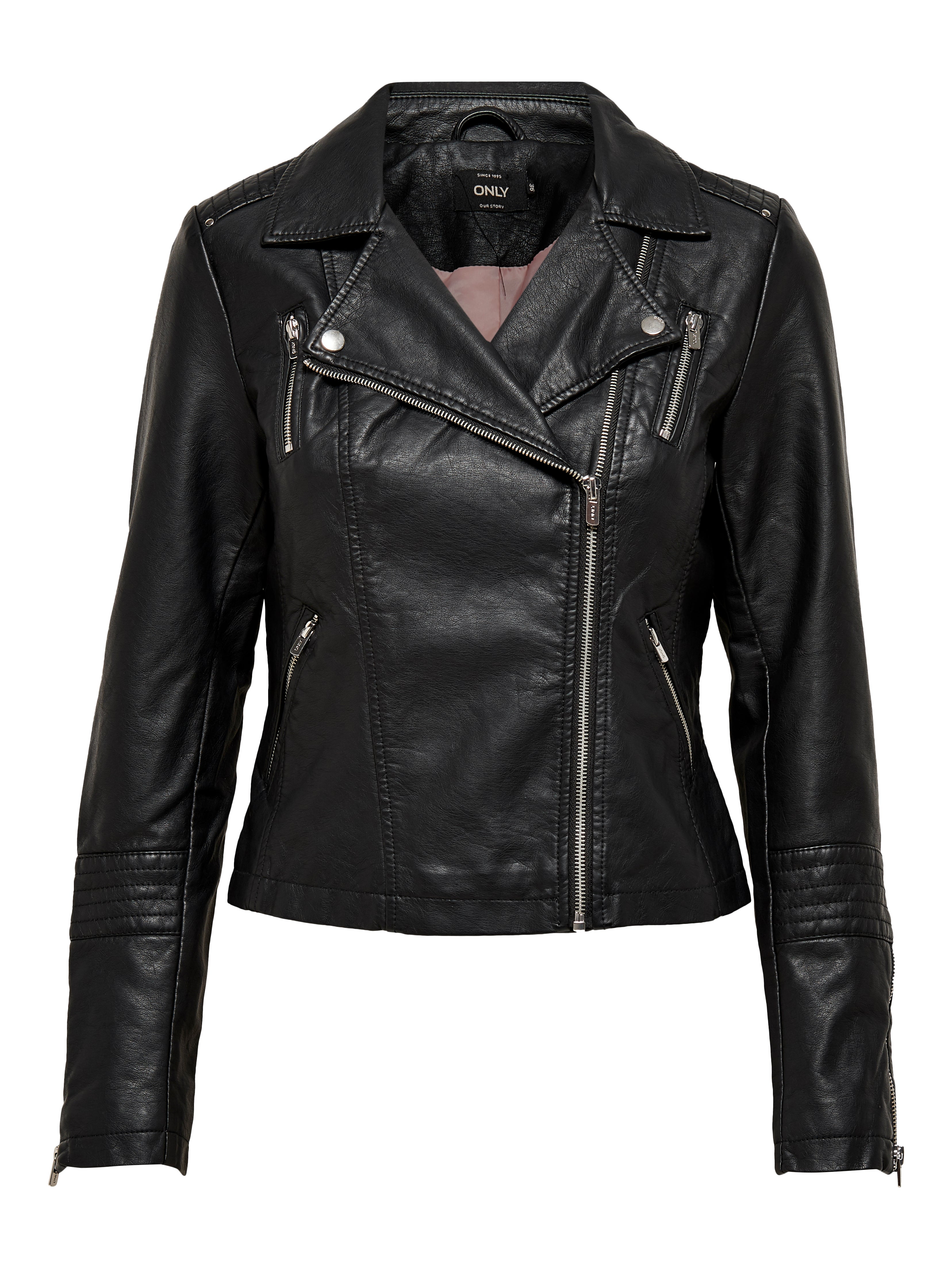 ONLGEMMA Biker jacket Black
