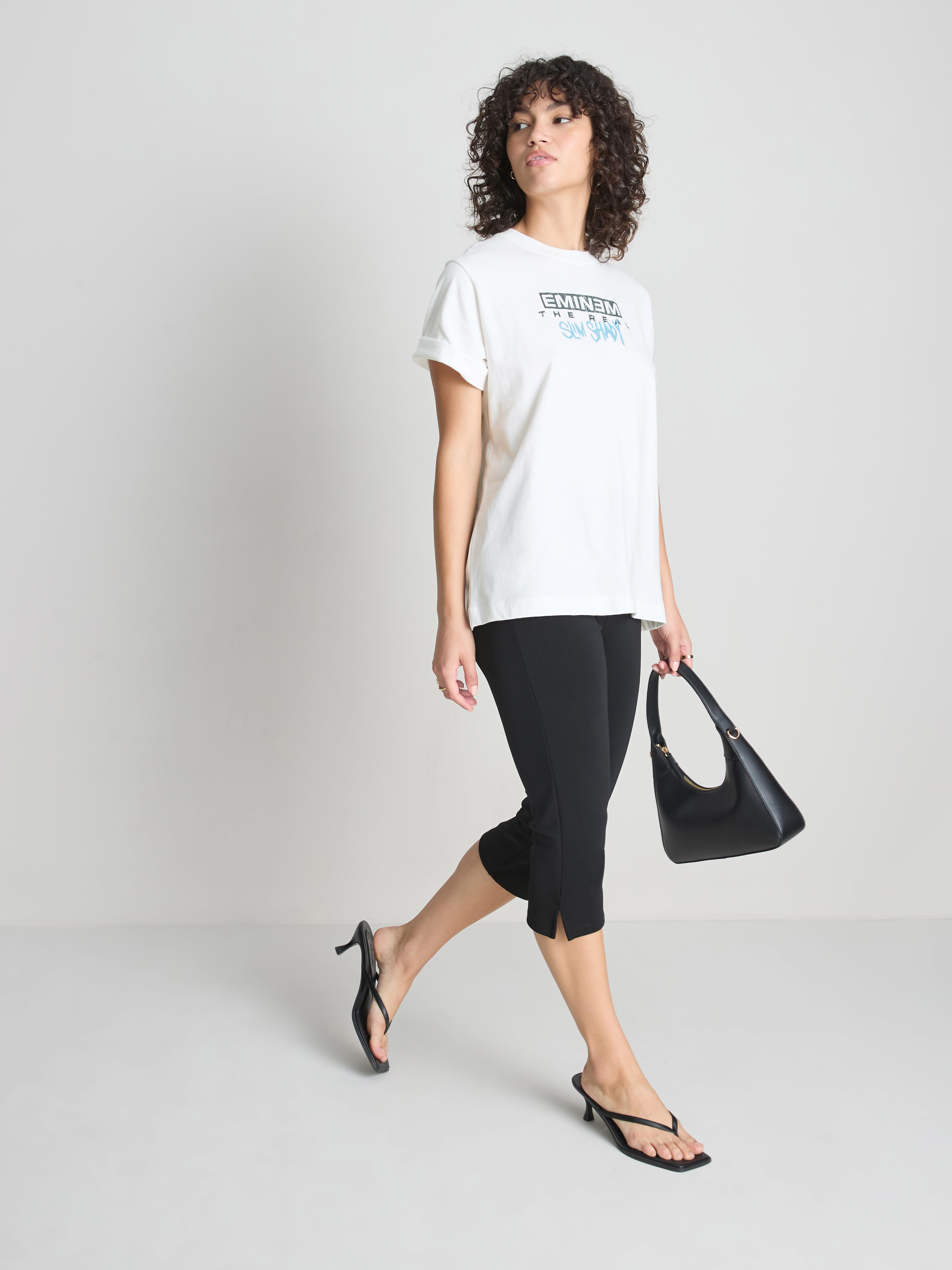Eminem Pure Cotton Graphic Tee - White