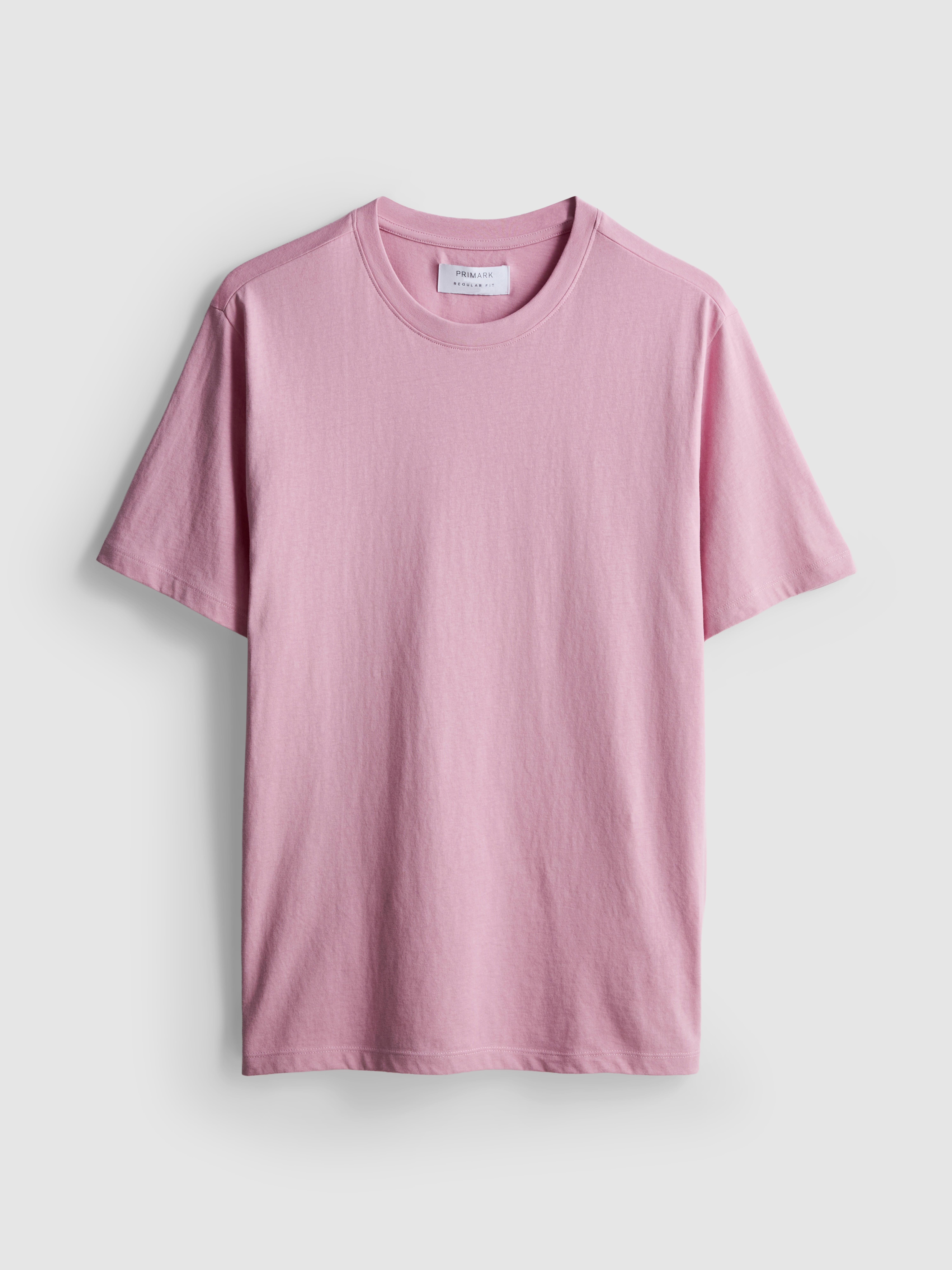 Regular Fit Short Sleeve T-Shirt - Pink