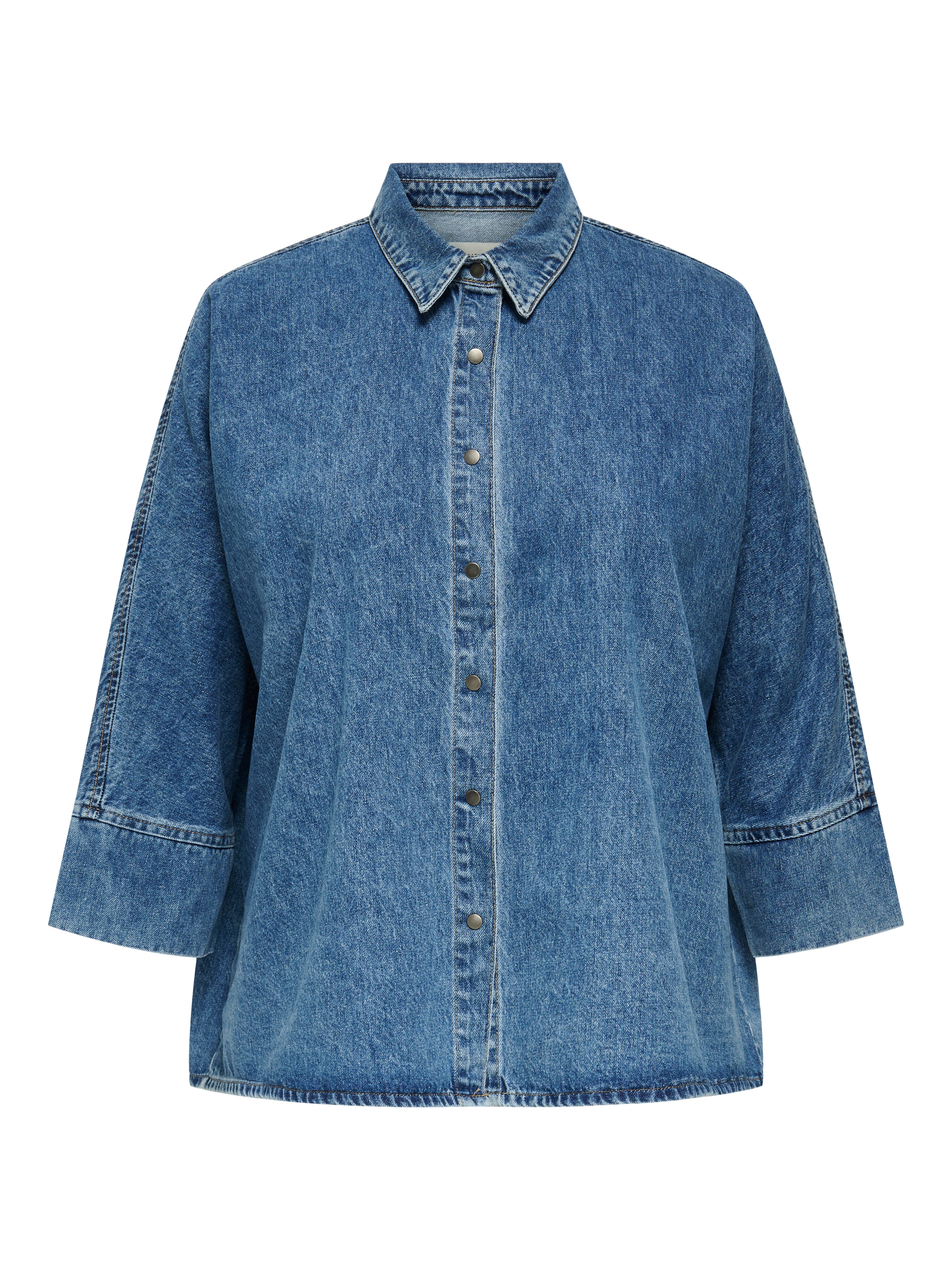 CARGRACE Denim shirt Medium Blue Denim