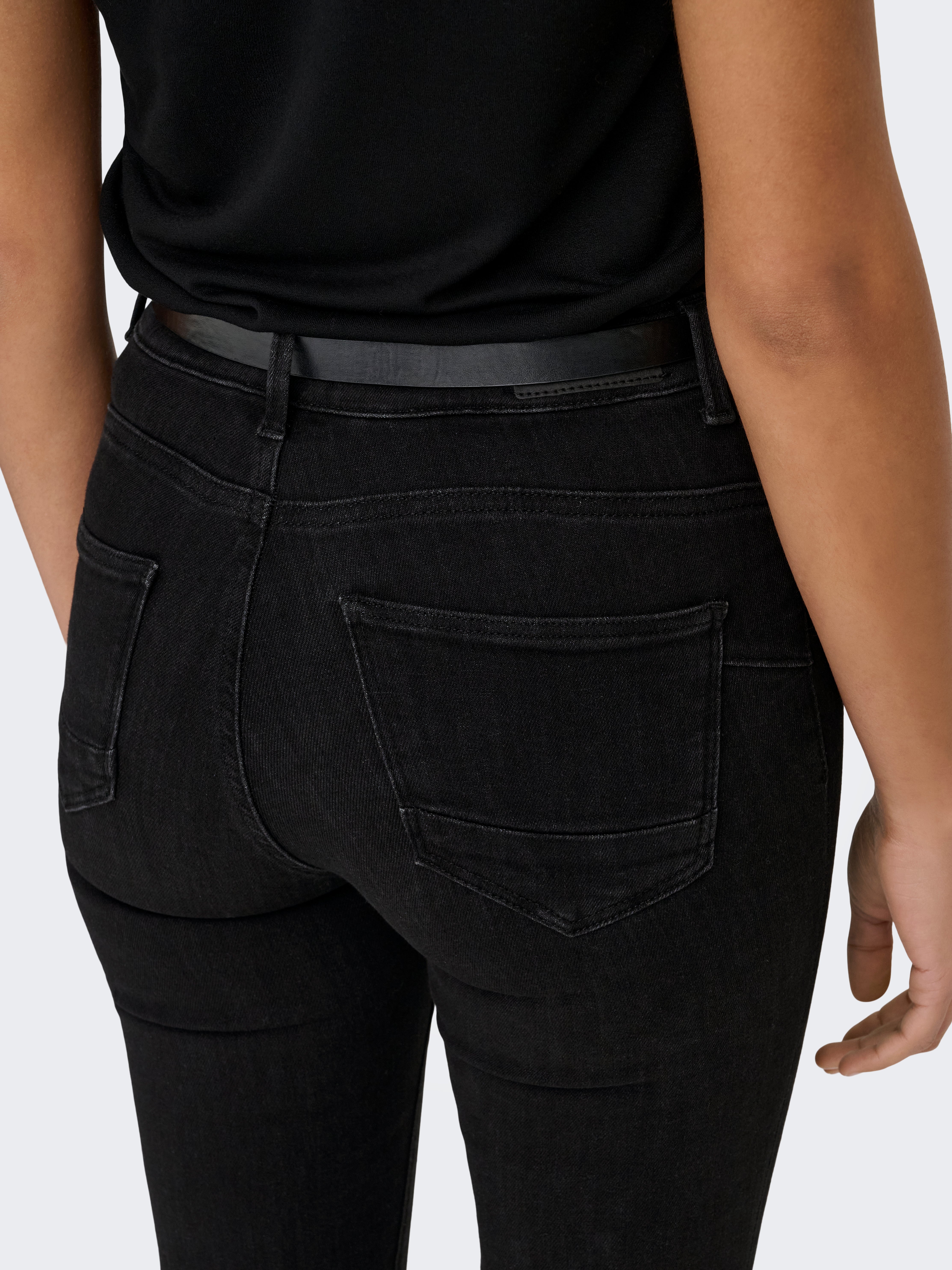 ONLPOWER Mid waist Skinny Fit Jeans Black