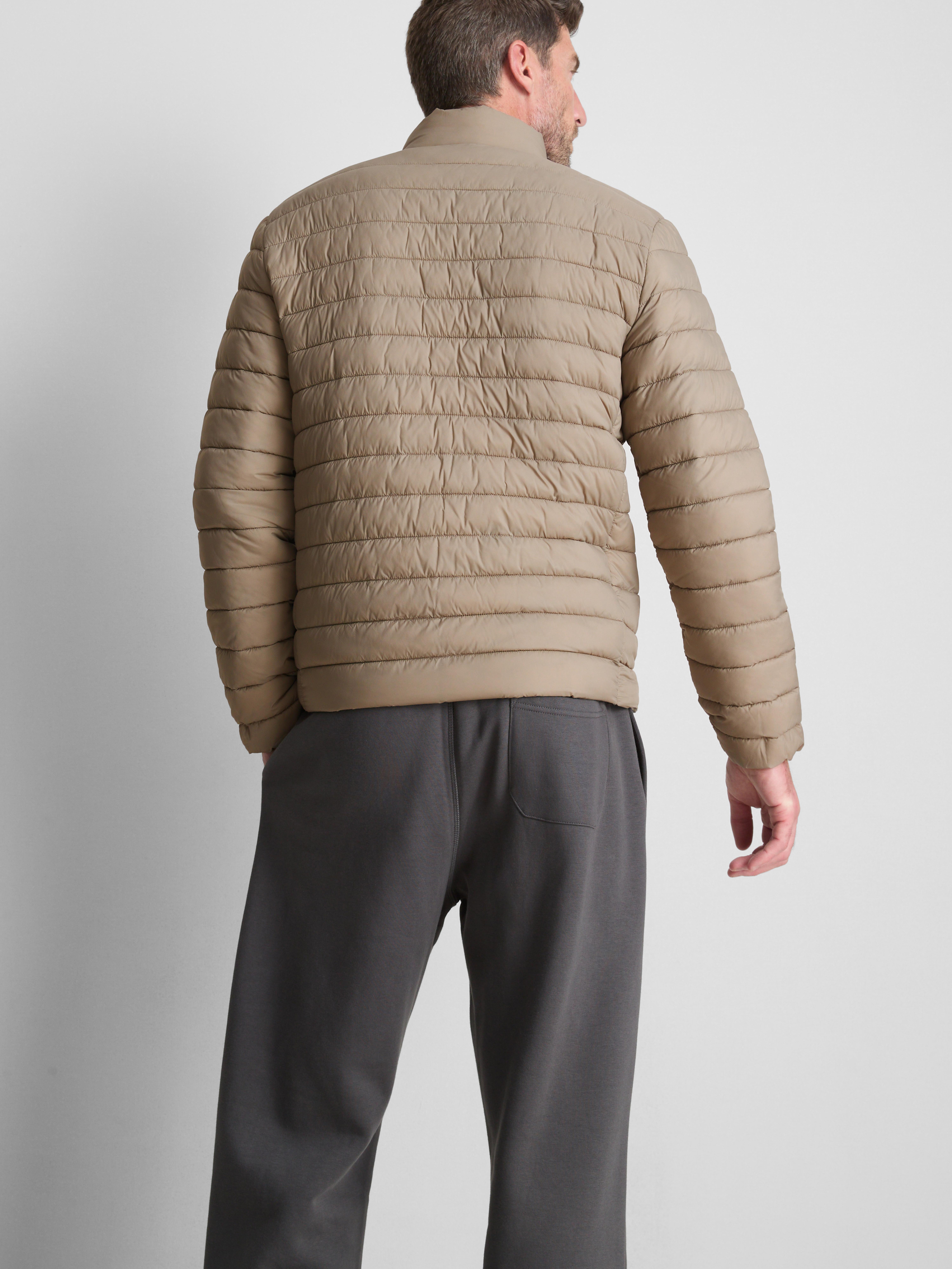 Padded Puffer Jacket - Stone