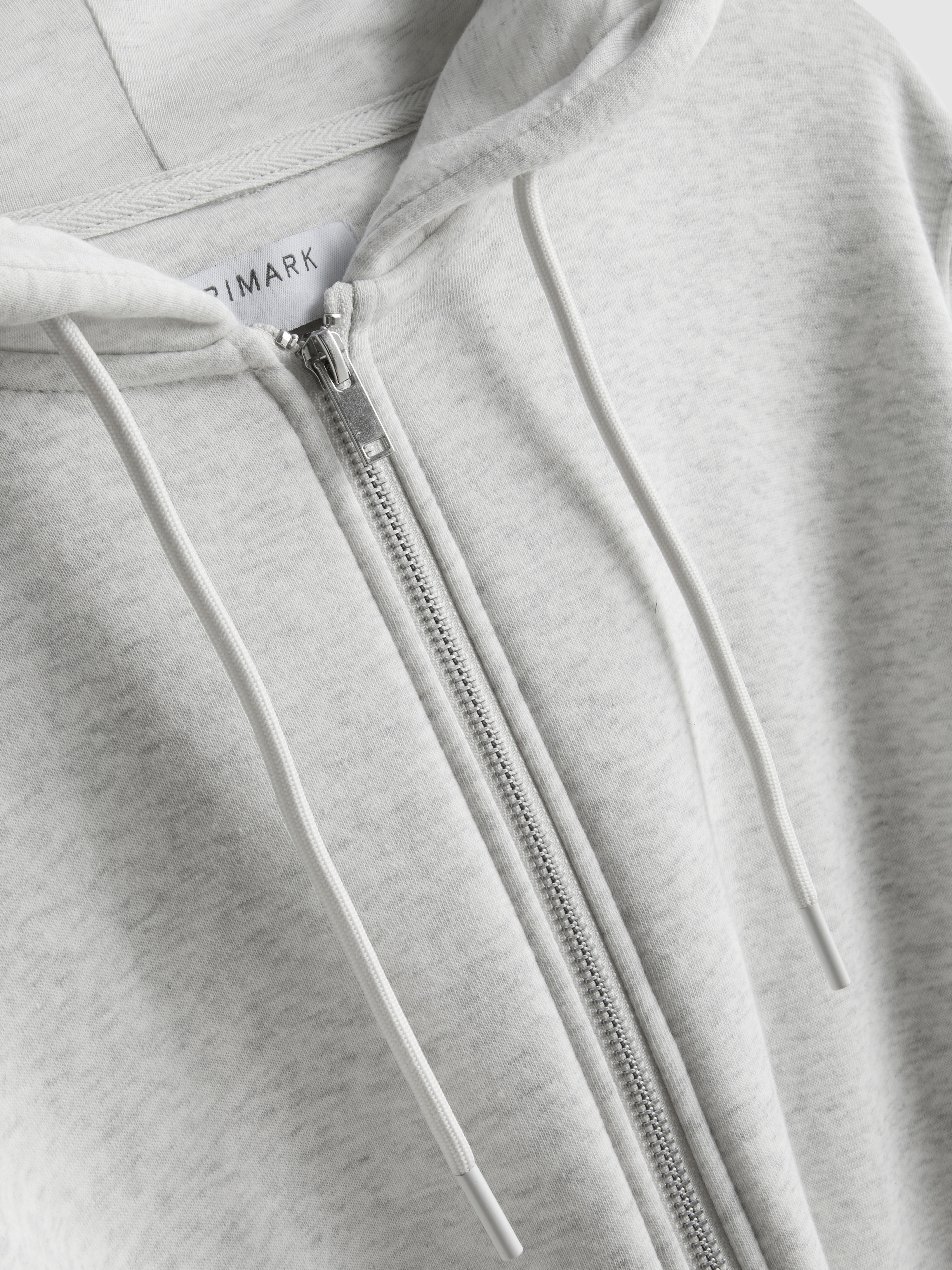 Zip Hoodie - Gray