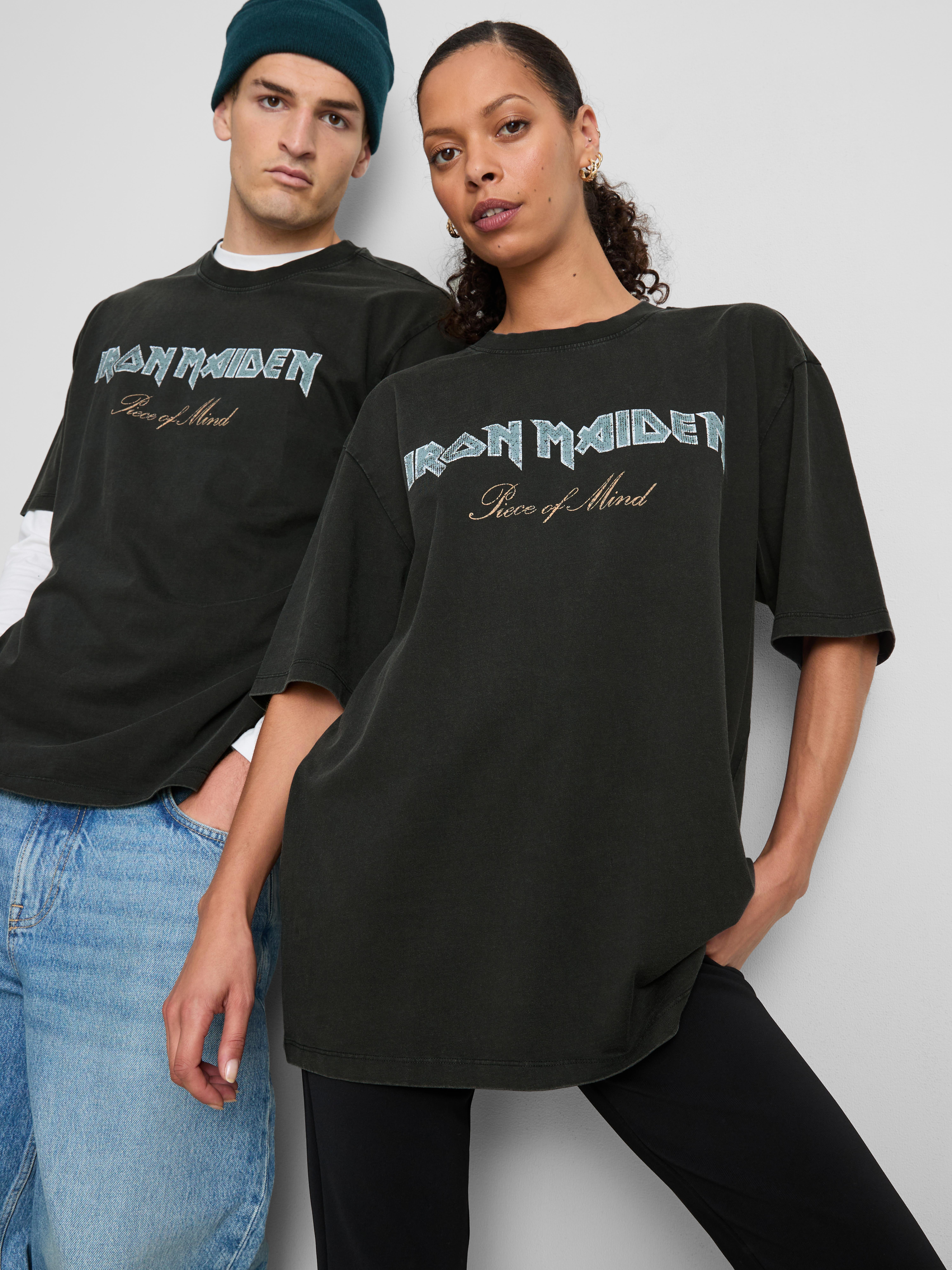 Iron Maiden Piece Of Mind T-Shirt - Black