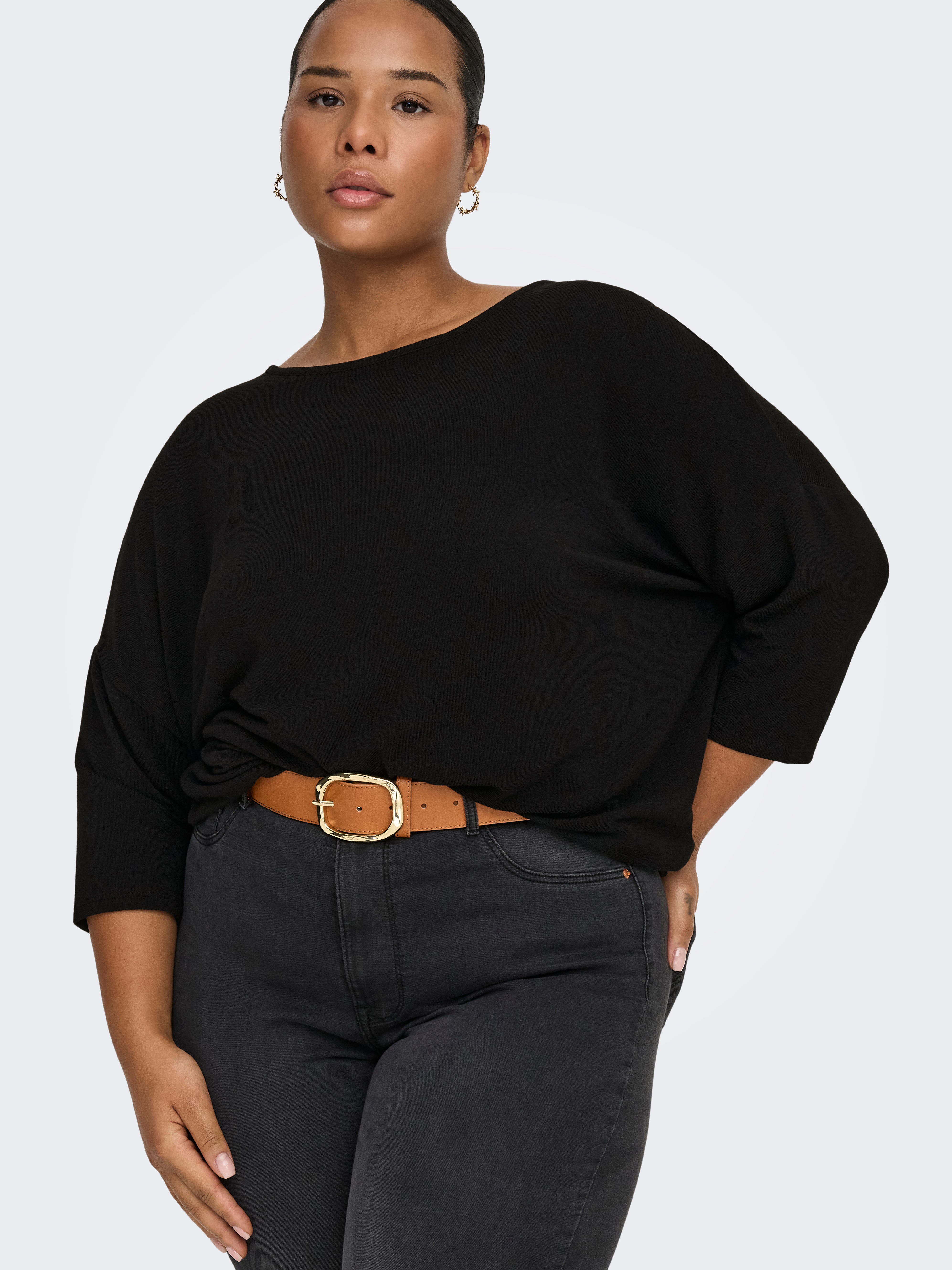 CARLAMOUR Top Black