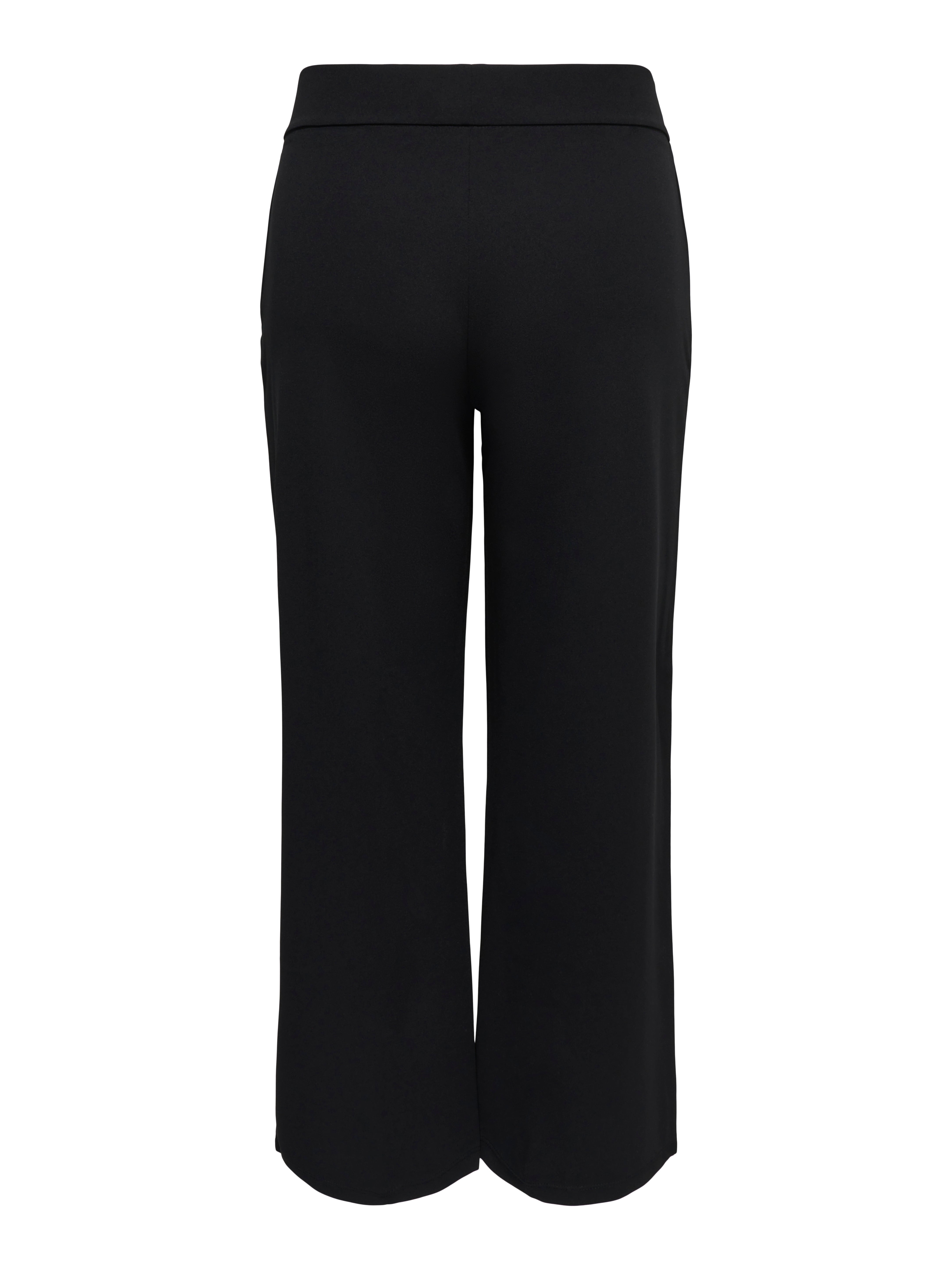 CARSANIA Regular Fit Wide-leg trousers Black