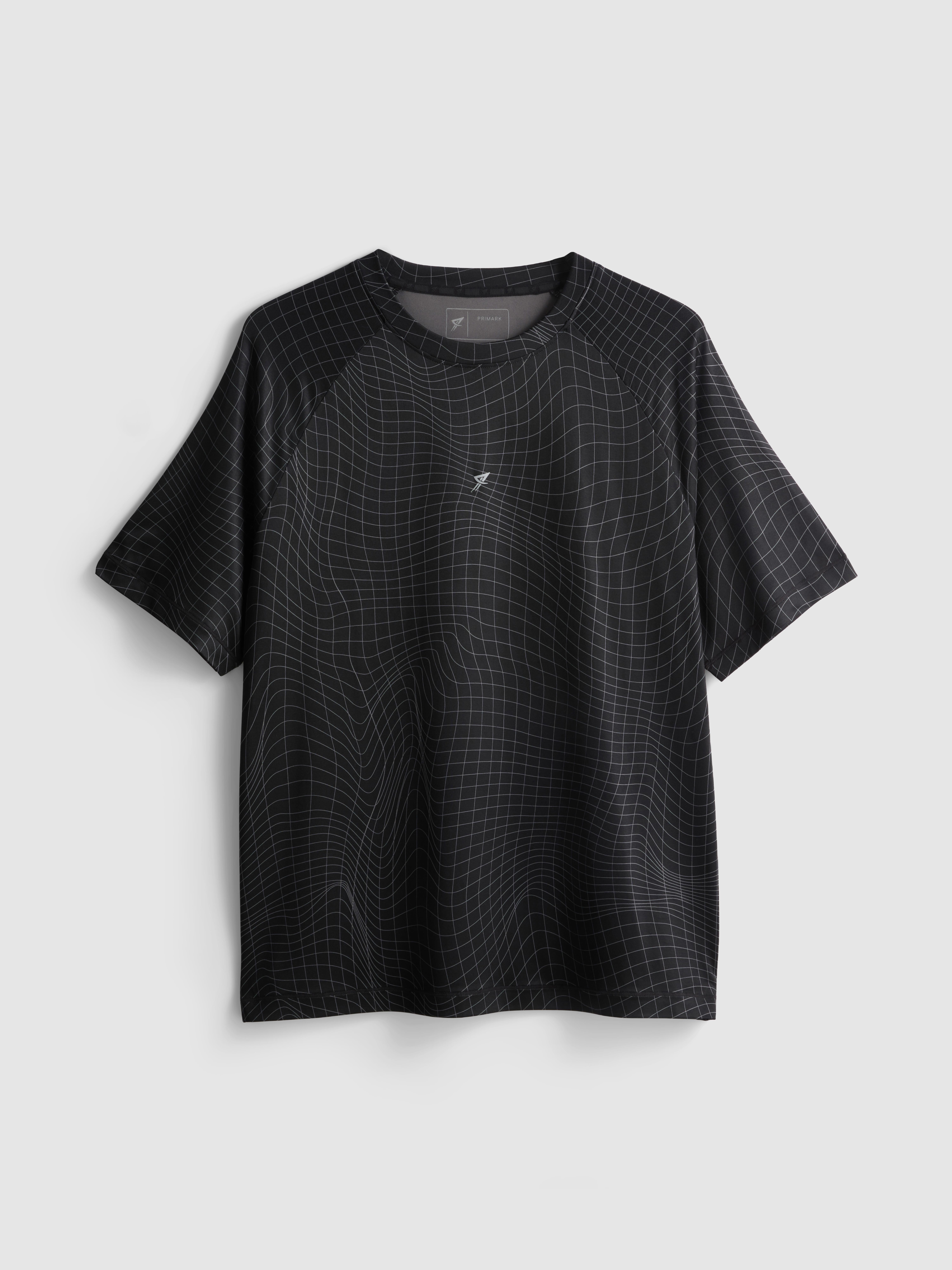 Primark Form | Printed Performance Tee - Black