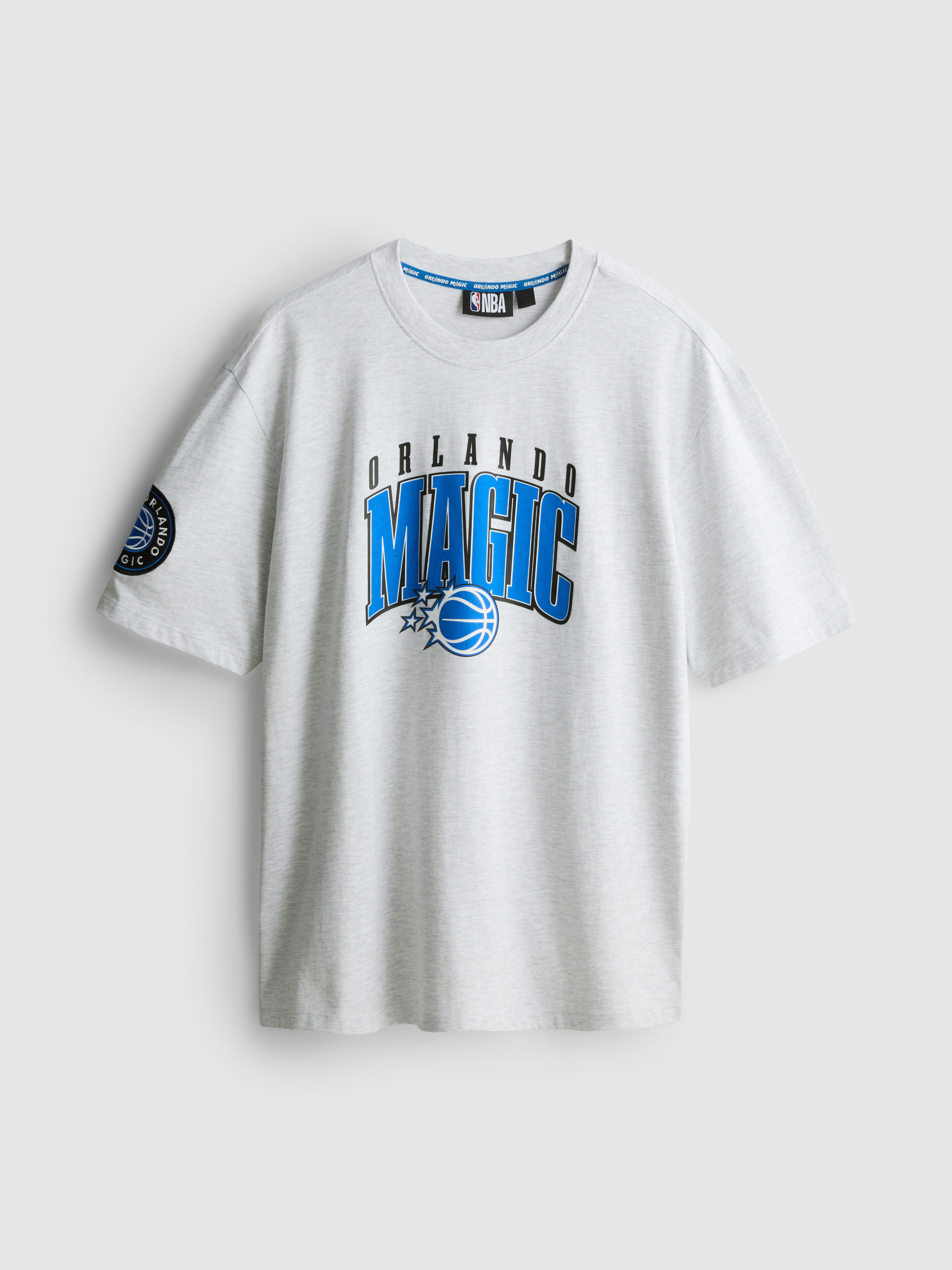 NBA Orlando Magic Pure Cotton Graphic T-Shirt - Gray Heather