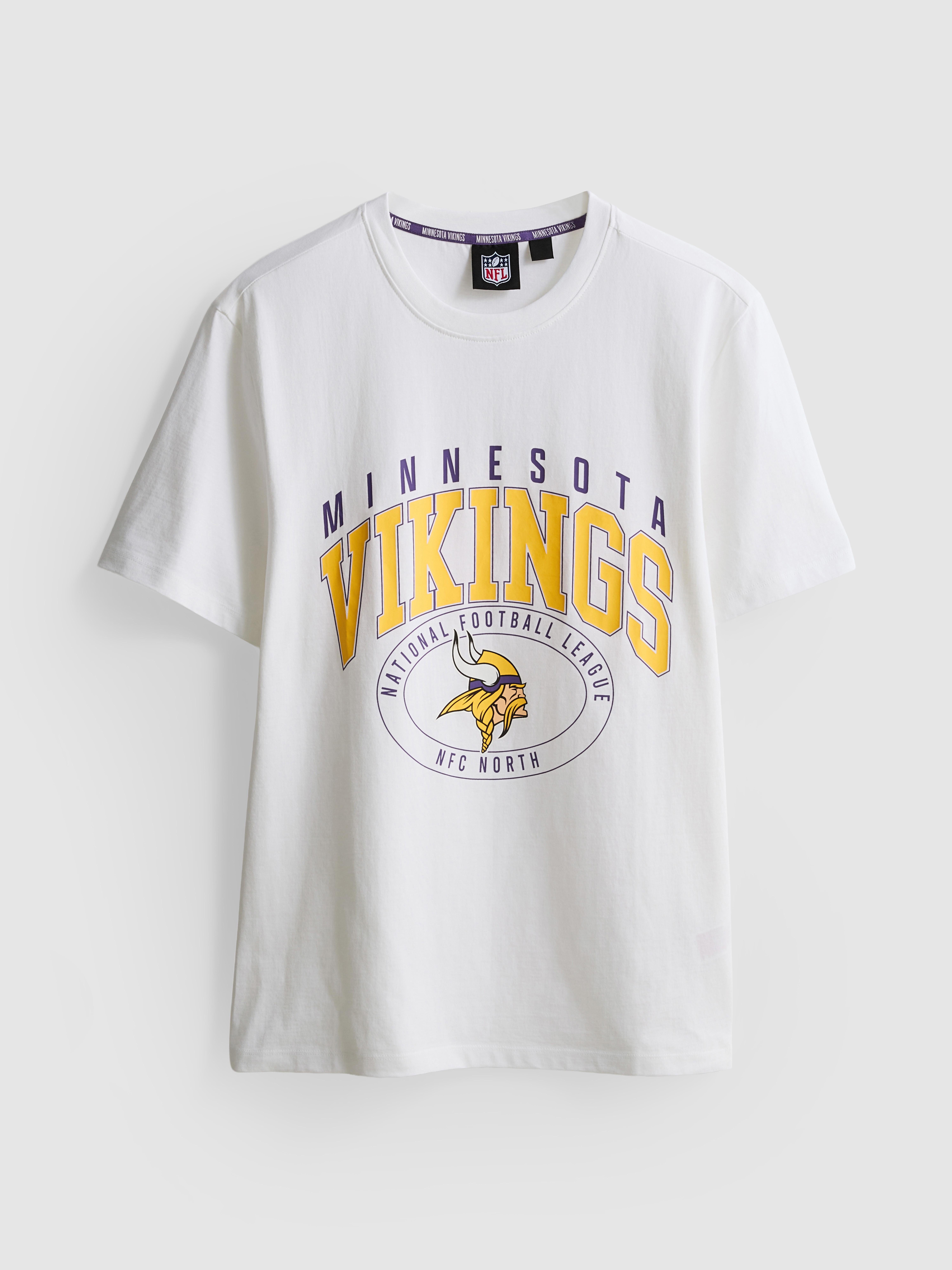 NFL Minnesota Vikings Graphic T-Shirt - Ivory