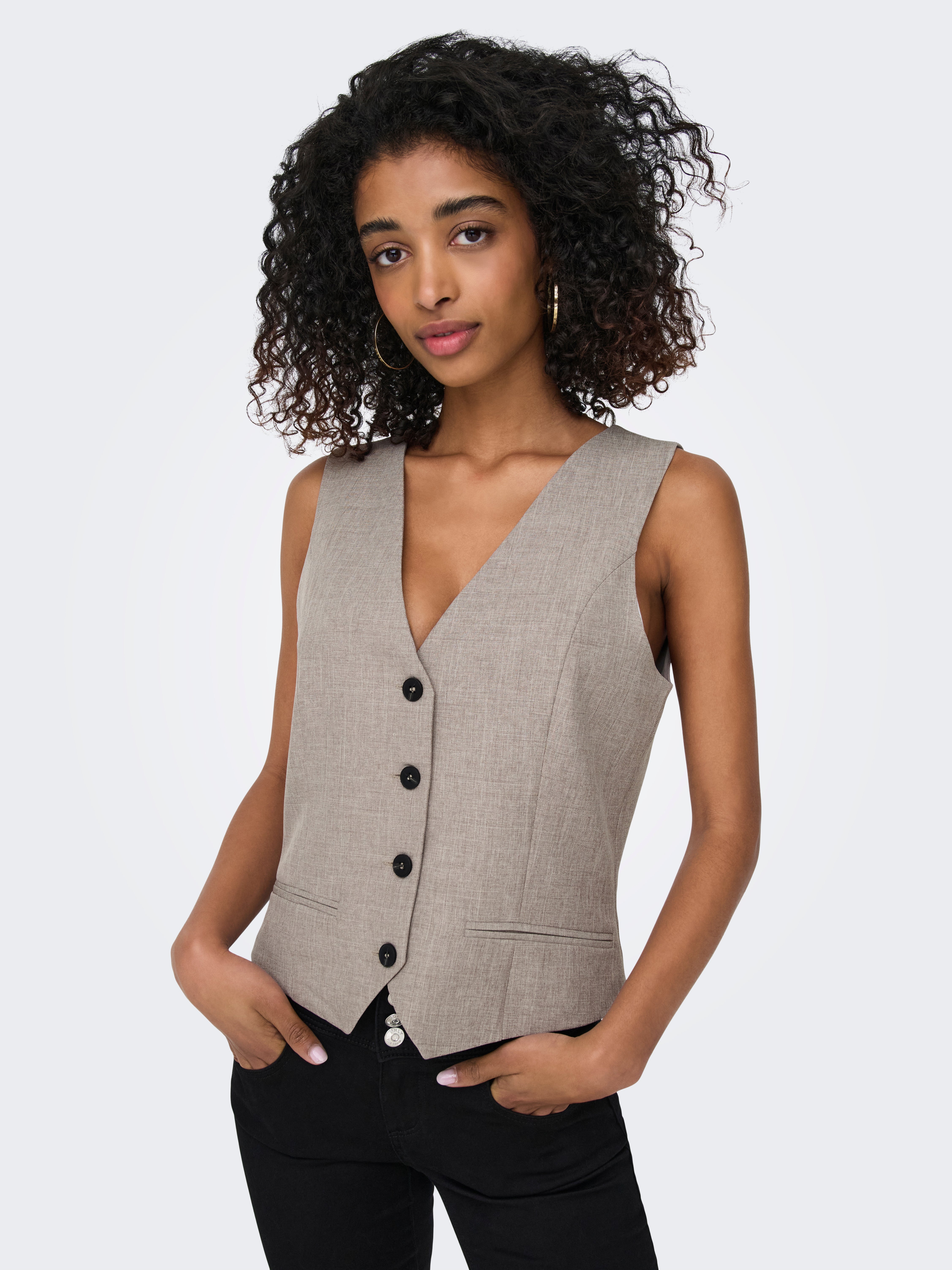 ONLLINDA Tailored Waistcoat Fungi