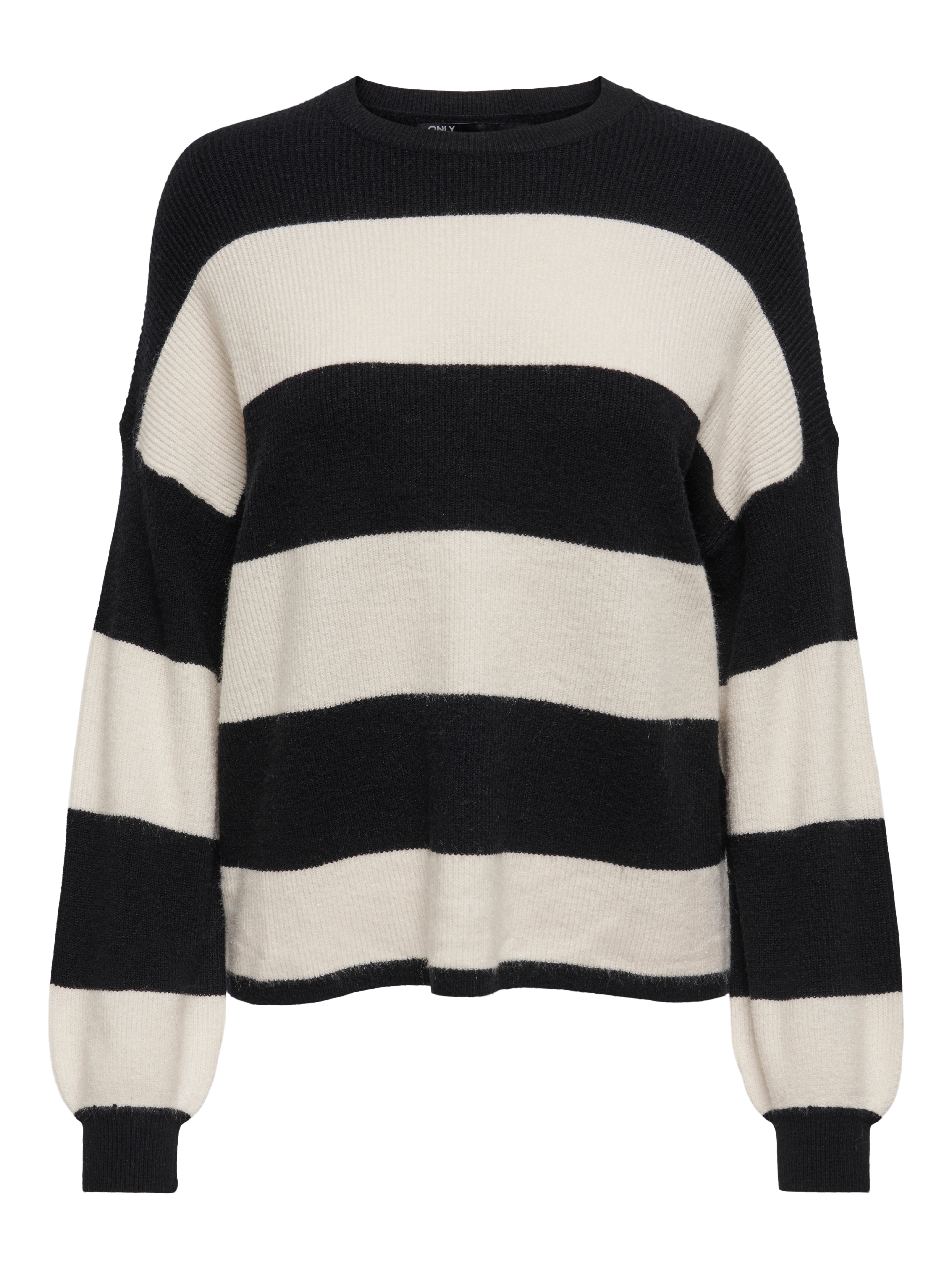 ONLATIA Knitted pullover Black