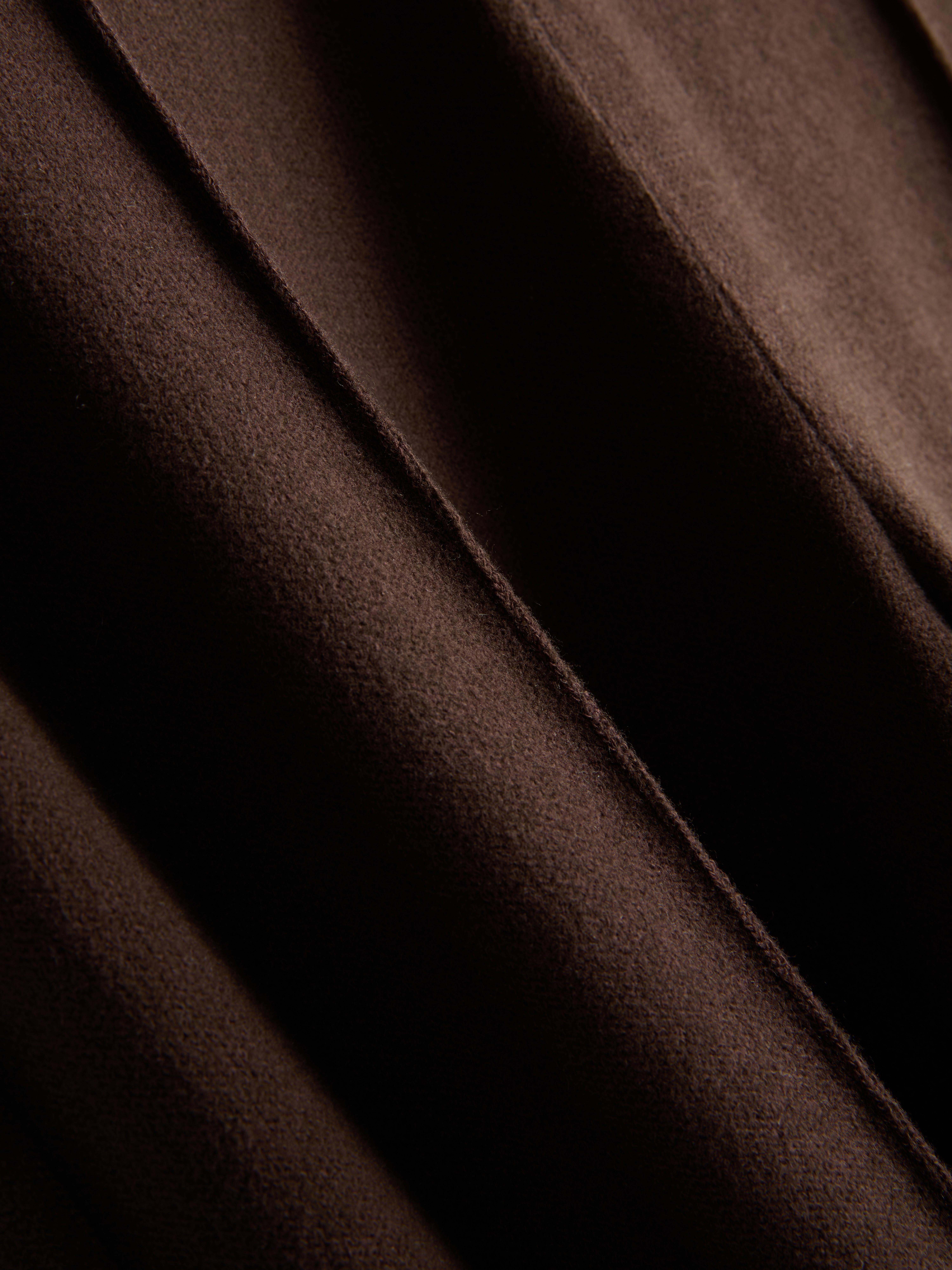 Cozy Wide Leg Sweatpants - Chocolate