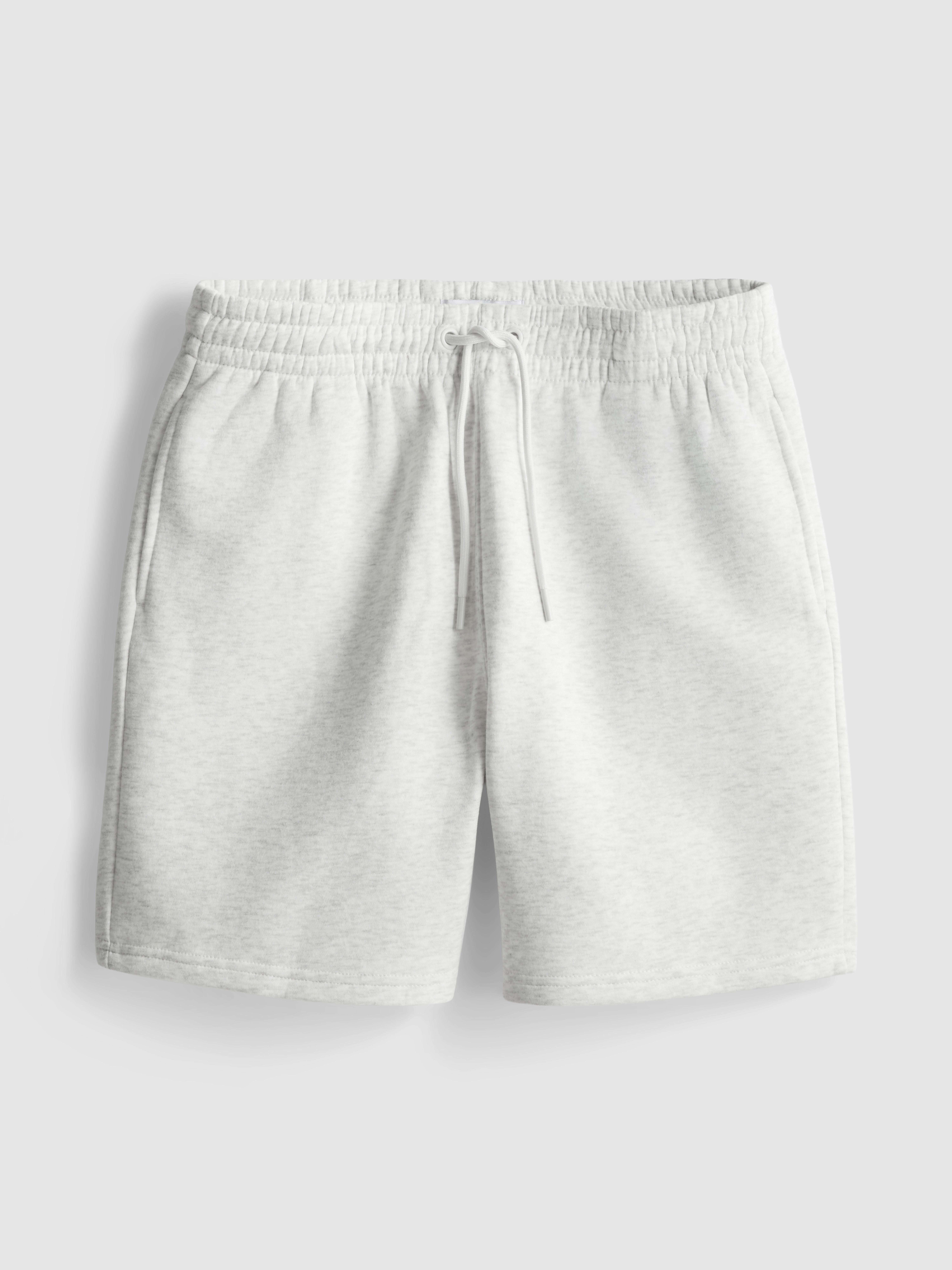 Drawstring Shorts - Gray Heather